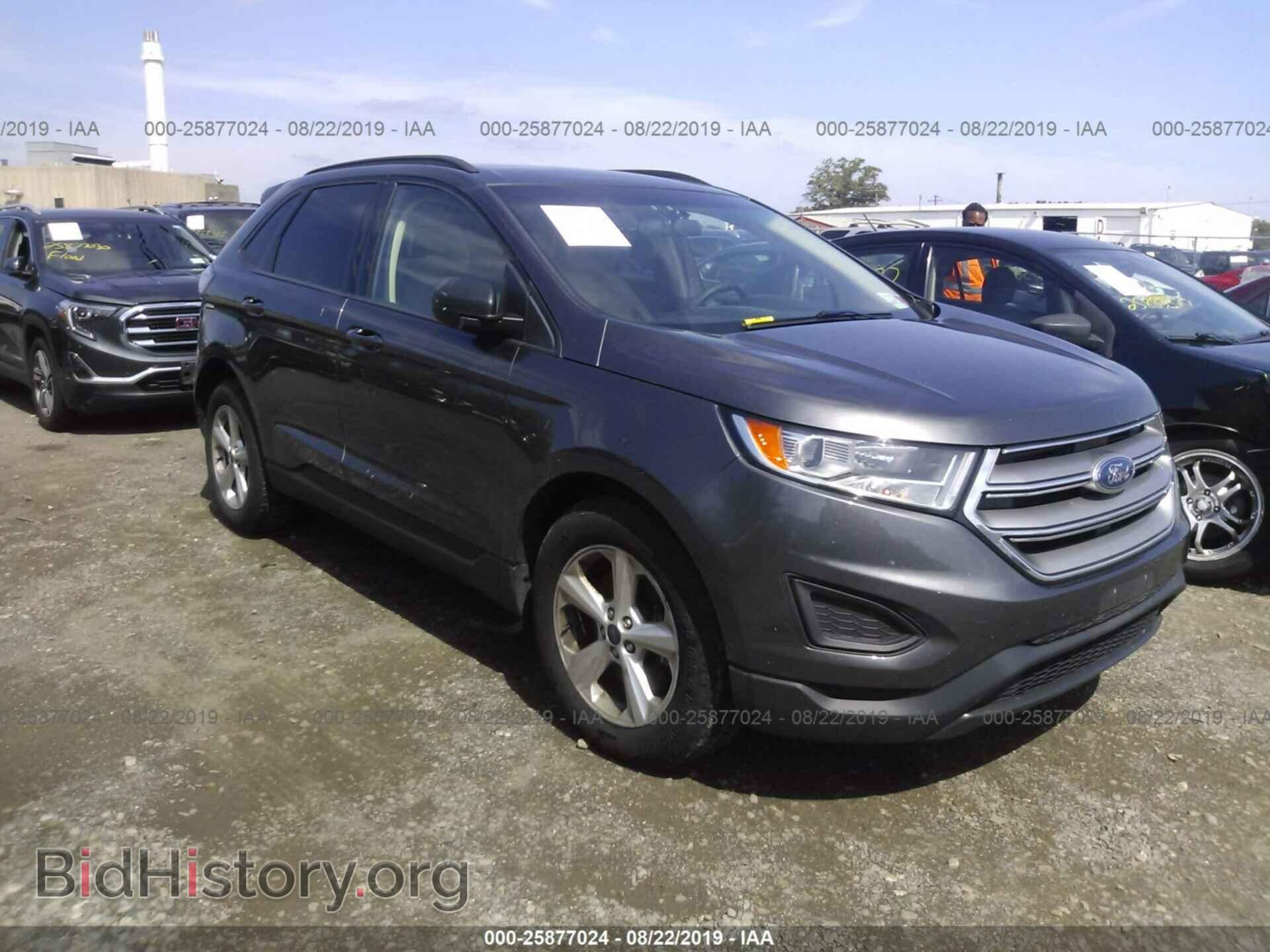 Фотография 2FMTK4G96FBC36626 - FORD EDGE 2015