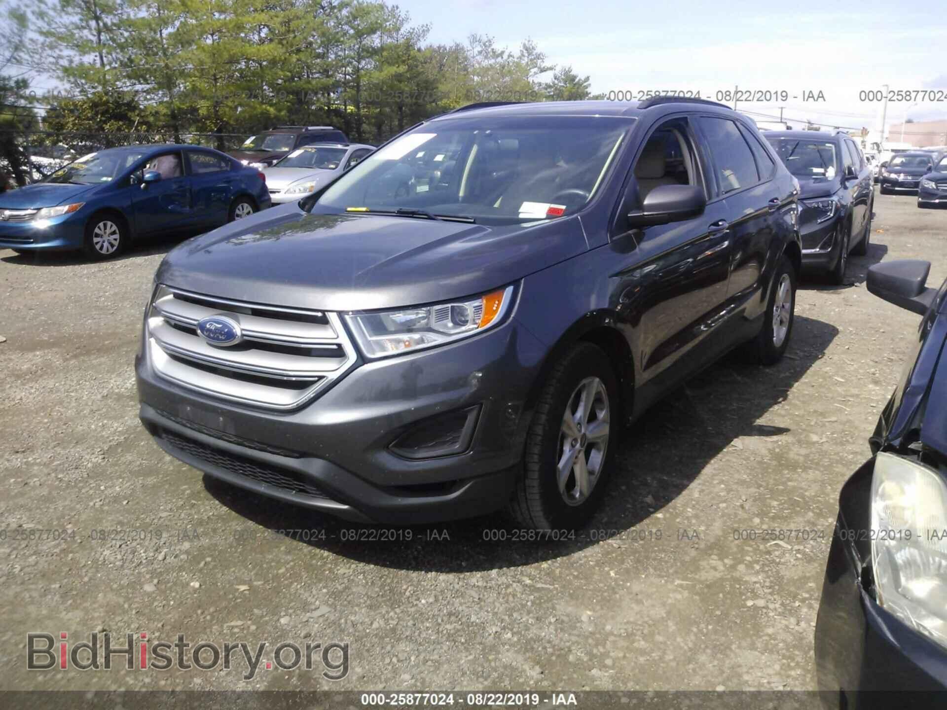 2015 FORD EDGE - VIN: 2FMTK4G96FBC36626 - Фото 2