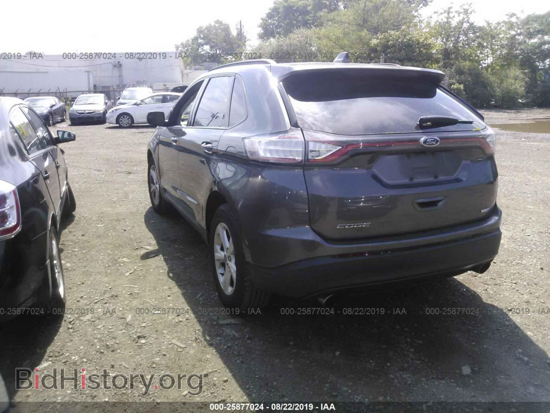 2015 FORD EDGE - VIN: 2FMTK4G96FBC36626 - Фото 3