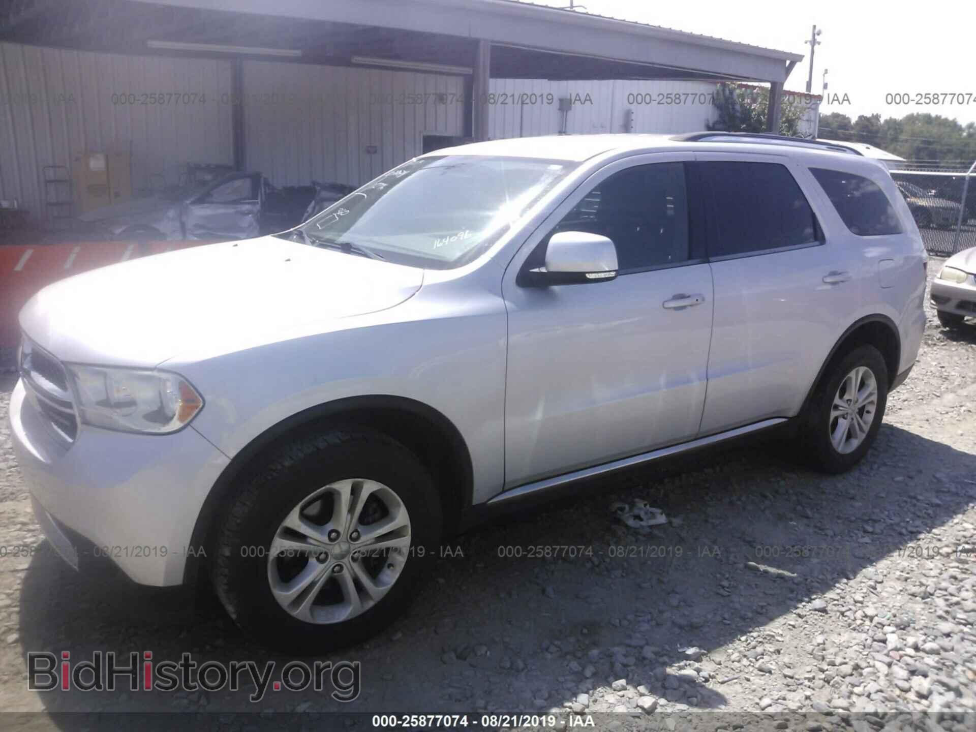 2012 DODGE DURANGO - VIN: 1C4RDHDG6CC164096 - Photo 2