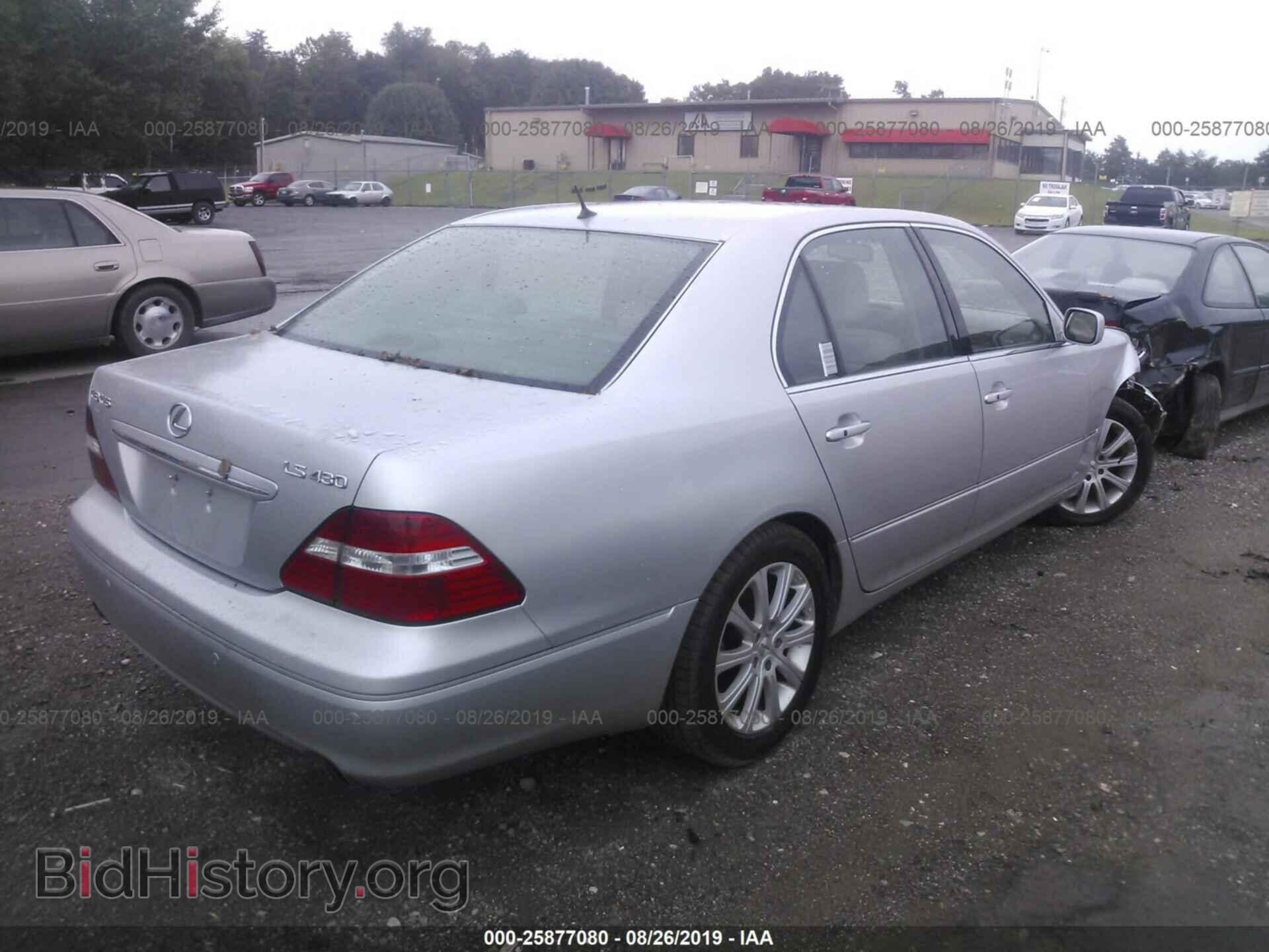 2004 LEXUS LS - VIN: JTHBN36F540132750 - Фото 4