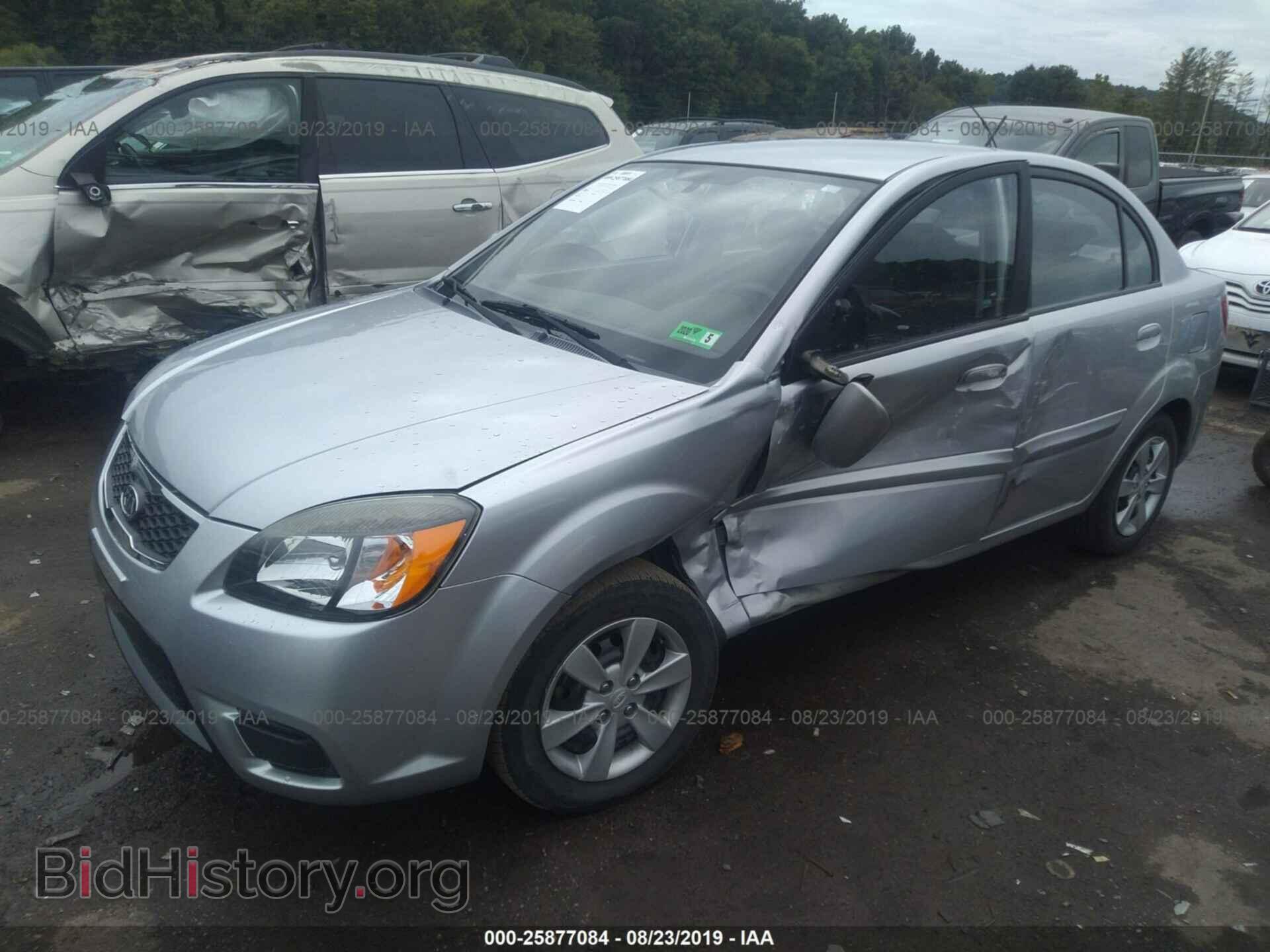 2011 KIA RIO - VIN: KNADH4A31B6753401 - Фото 2