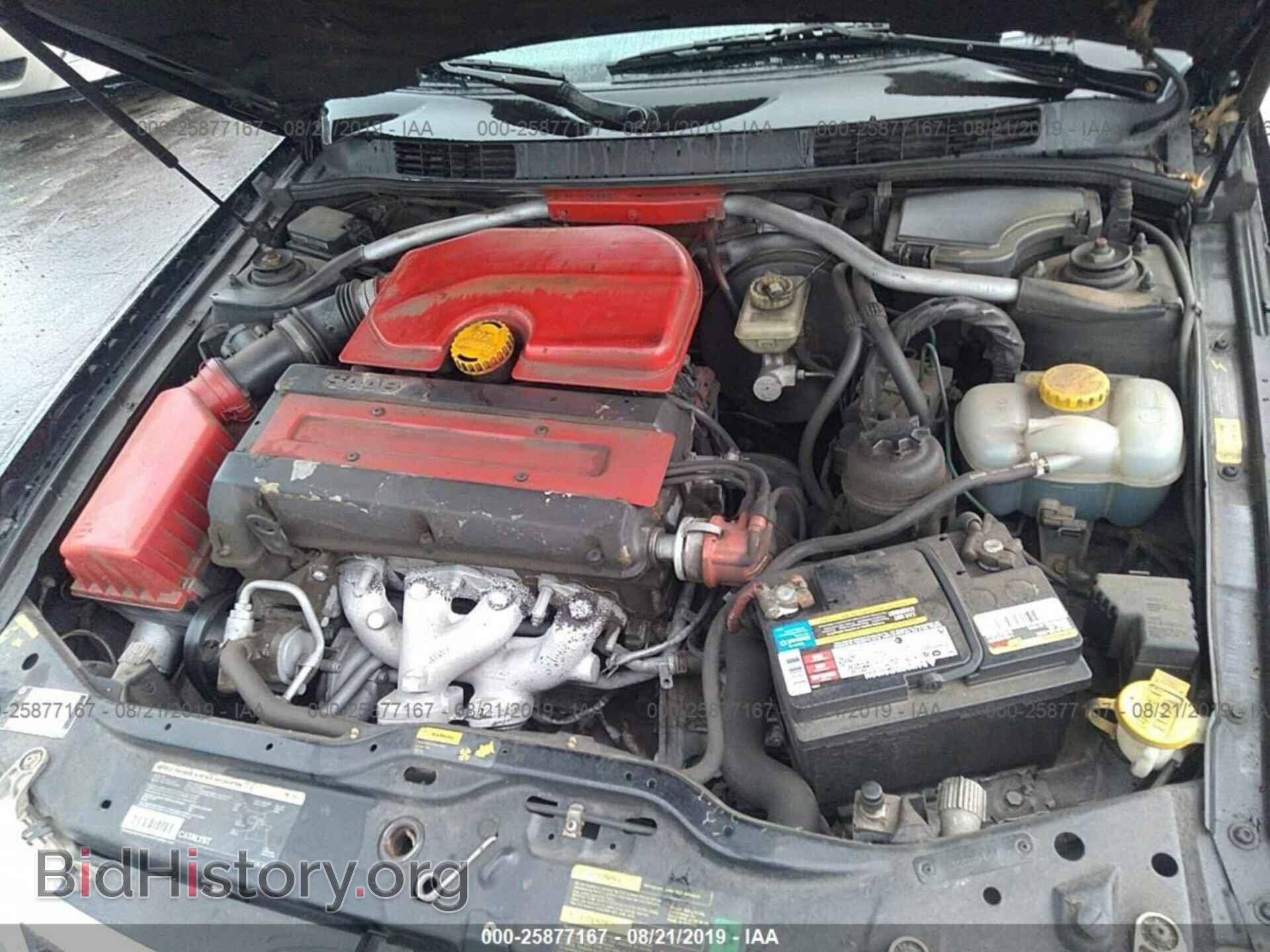 1998 SAAB 900 - VIN: YS3DD55B4W2001977 - Фото 10