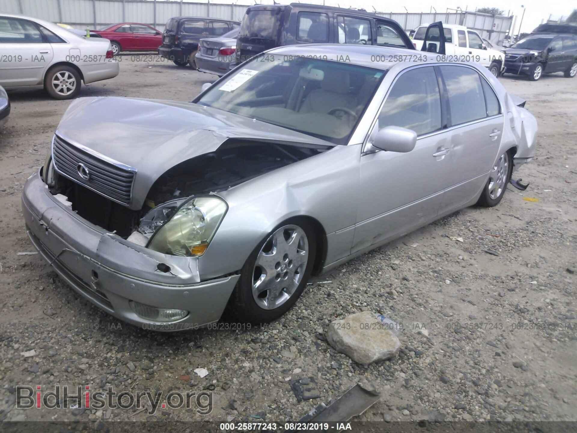 2001 LEXUS LS - VIN: JTHBN30F110020144 - Фото 2
