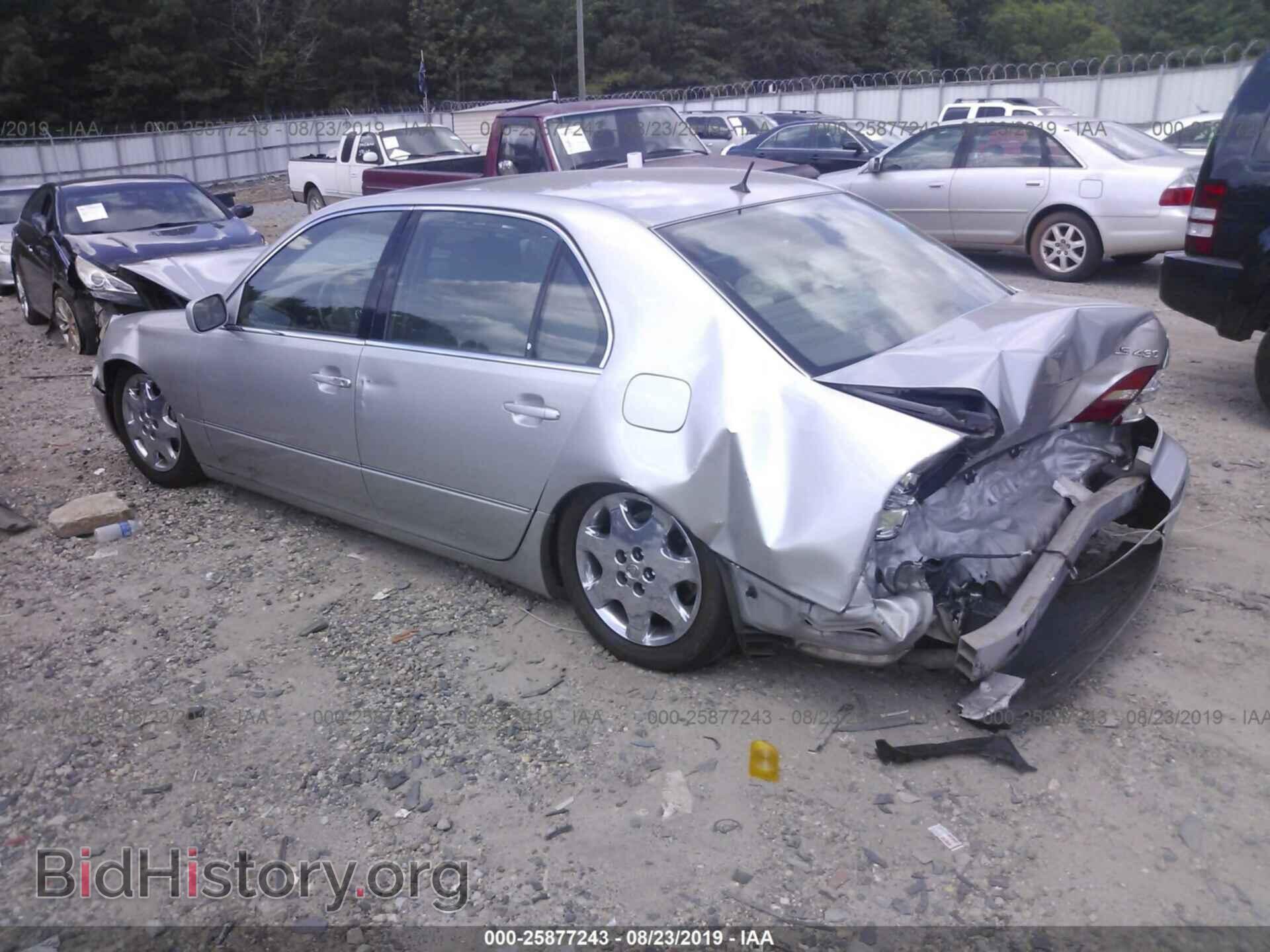 2001 LEXUS LS - VIN: JTHBN30F110020144 - Фото 3