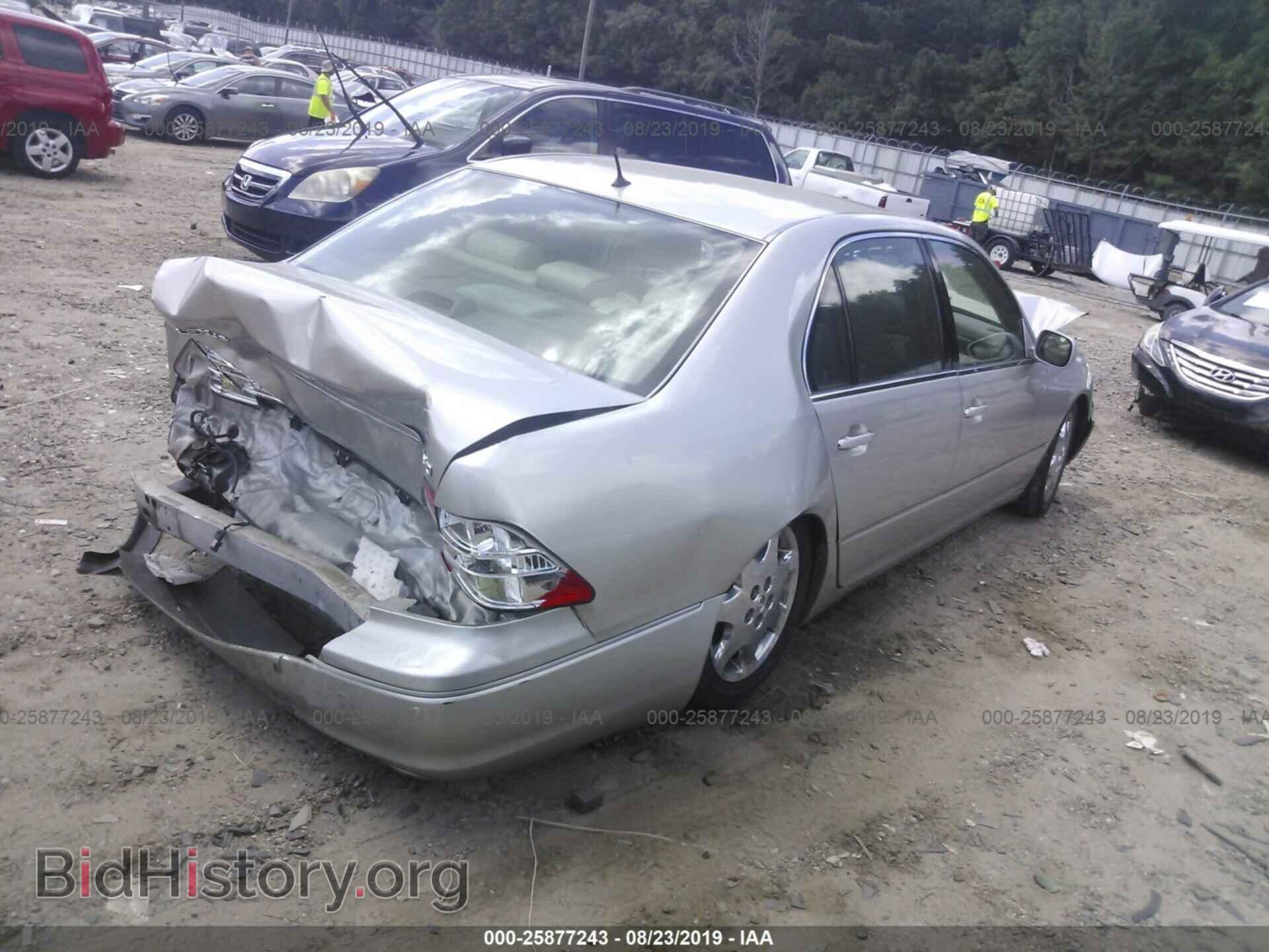 2001 LEXUS LS - VIN: JTHBN30F110020144 - Фото 4