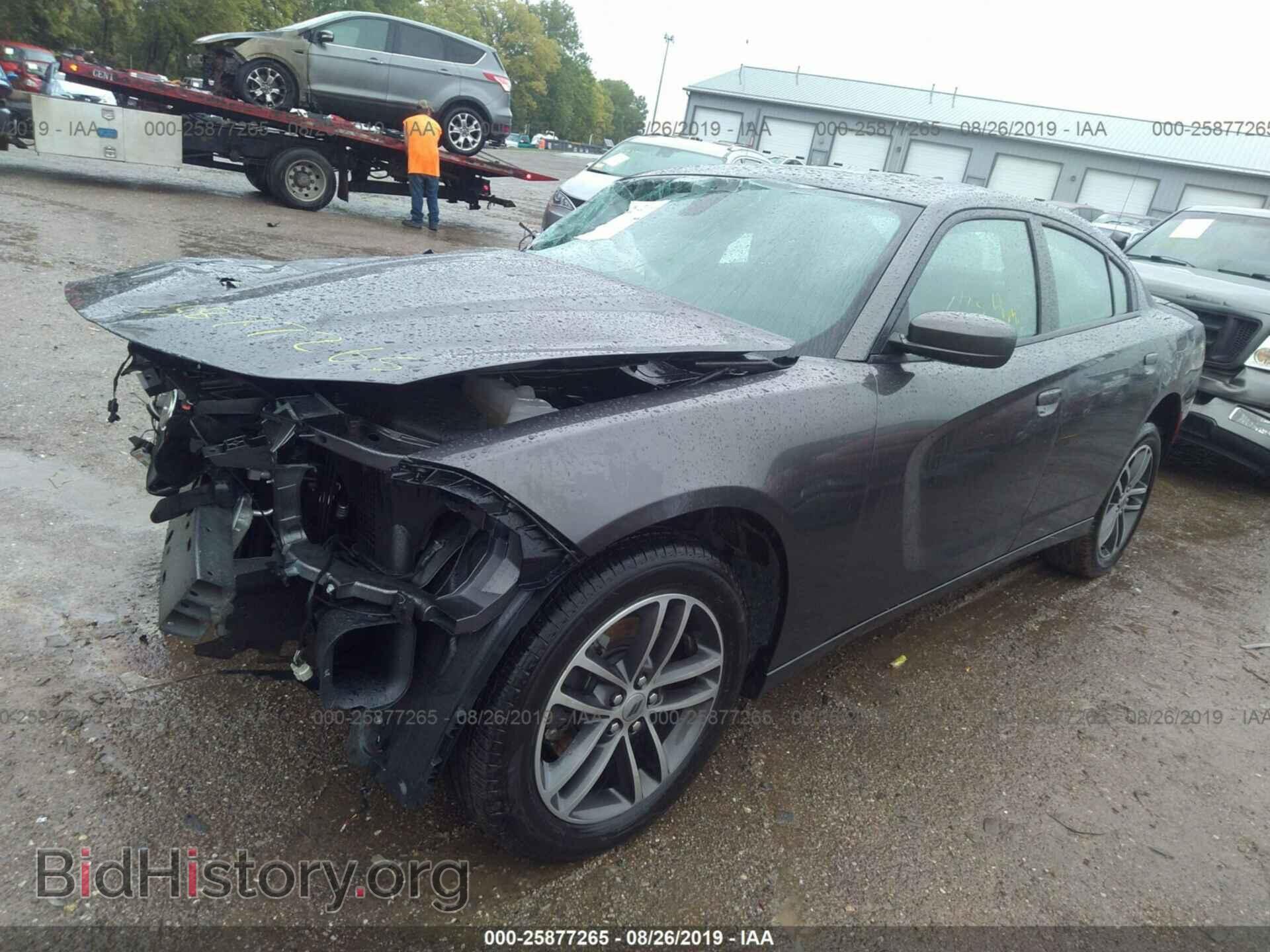 2019 DODGE CHARGER - VIN: 2C3CDXJG2KH568503 - Фото 2