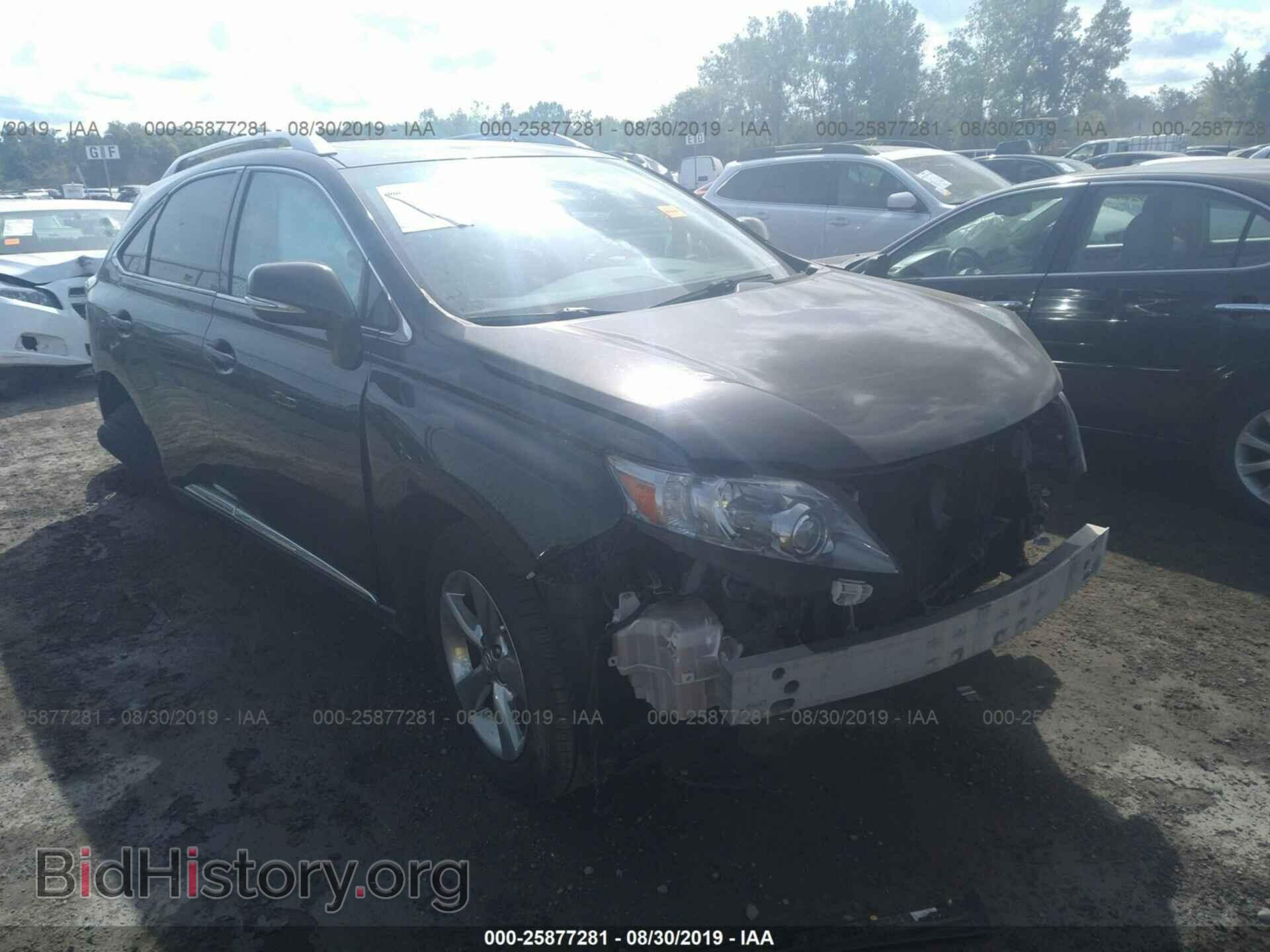 Photo 2T2BK1BA9CC135076 - LEXUS RX 2012