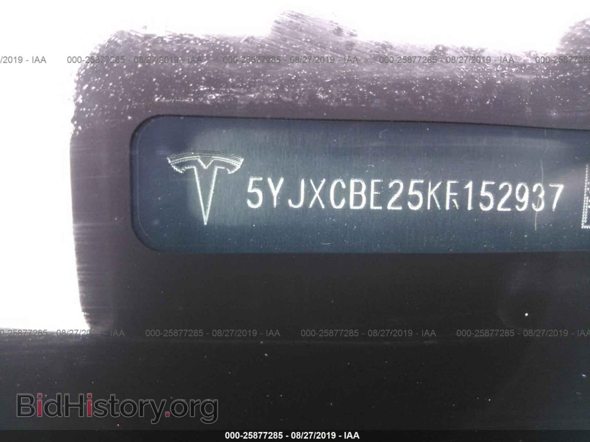 2019 TESLA MODEL X - VIN: 5YJXCBE25KF152937 - Photo 9