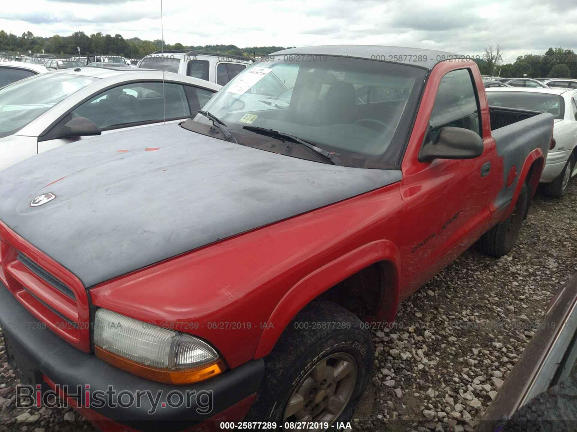 2001 DODGE DAKOTA - VIN: 1B7GG26X61S340401 - Фото 2