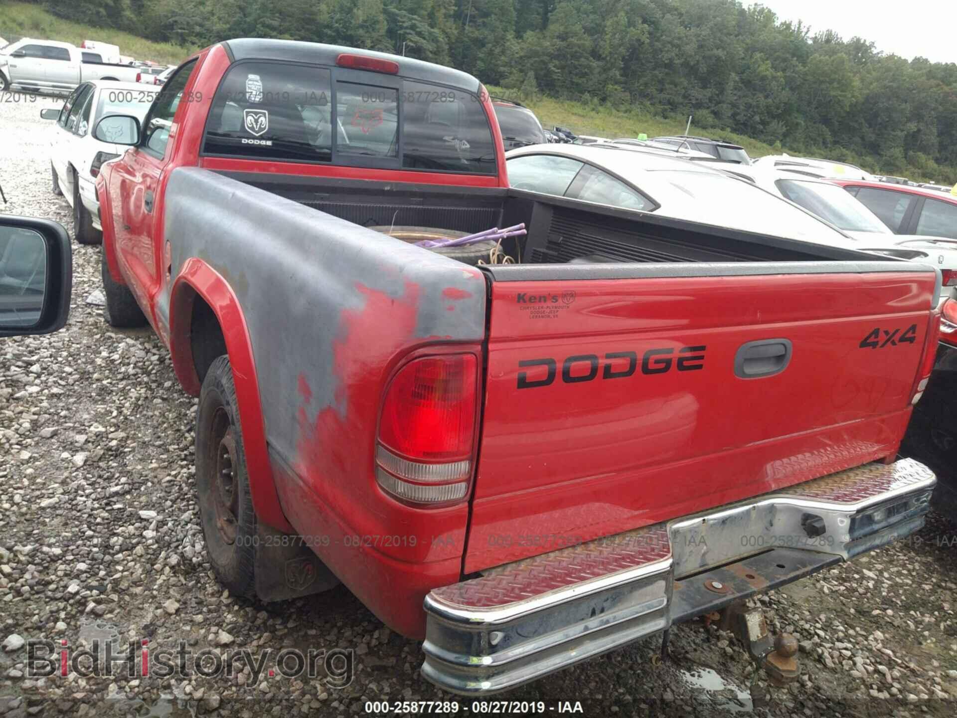 2001 DODGE DAKOTA - VIN: 1B7GG26X61S340401 - Фото 3