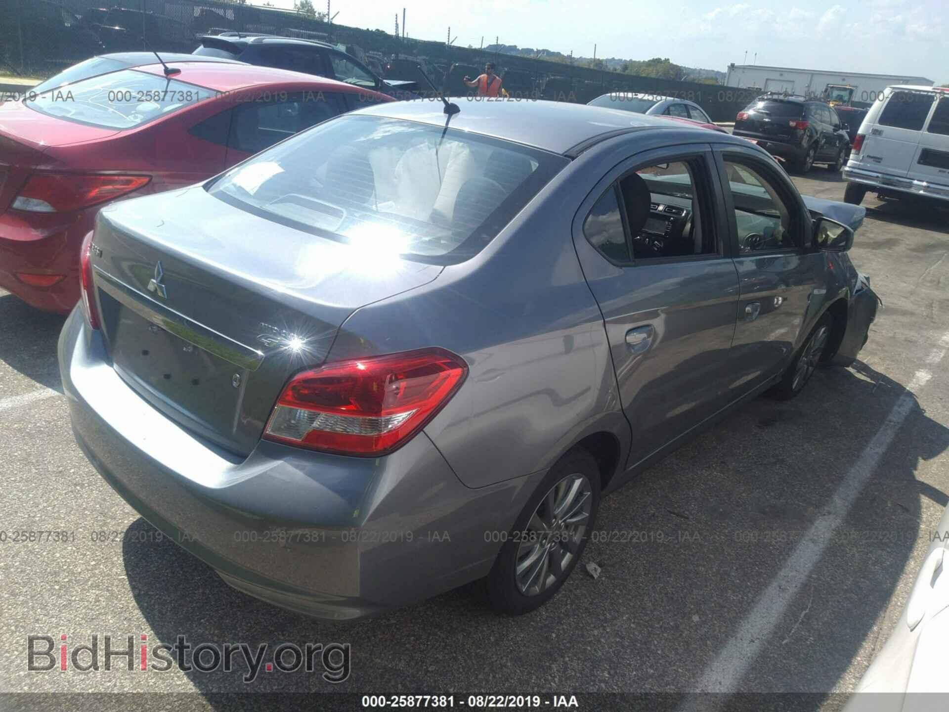 2019 MITSUBISHI MIRAGE - VIN: ML32F3FJ0KHF14823 - Фото 4