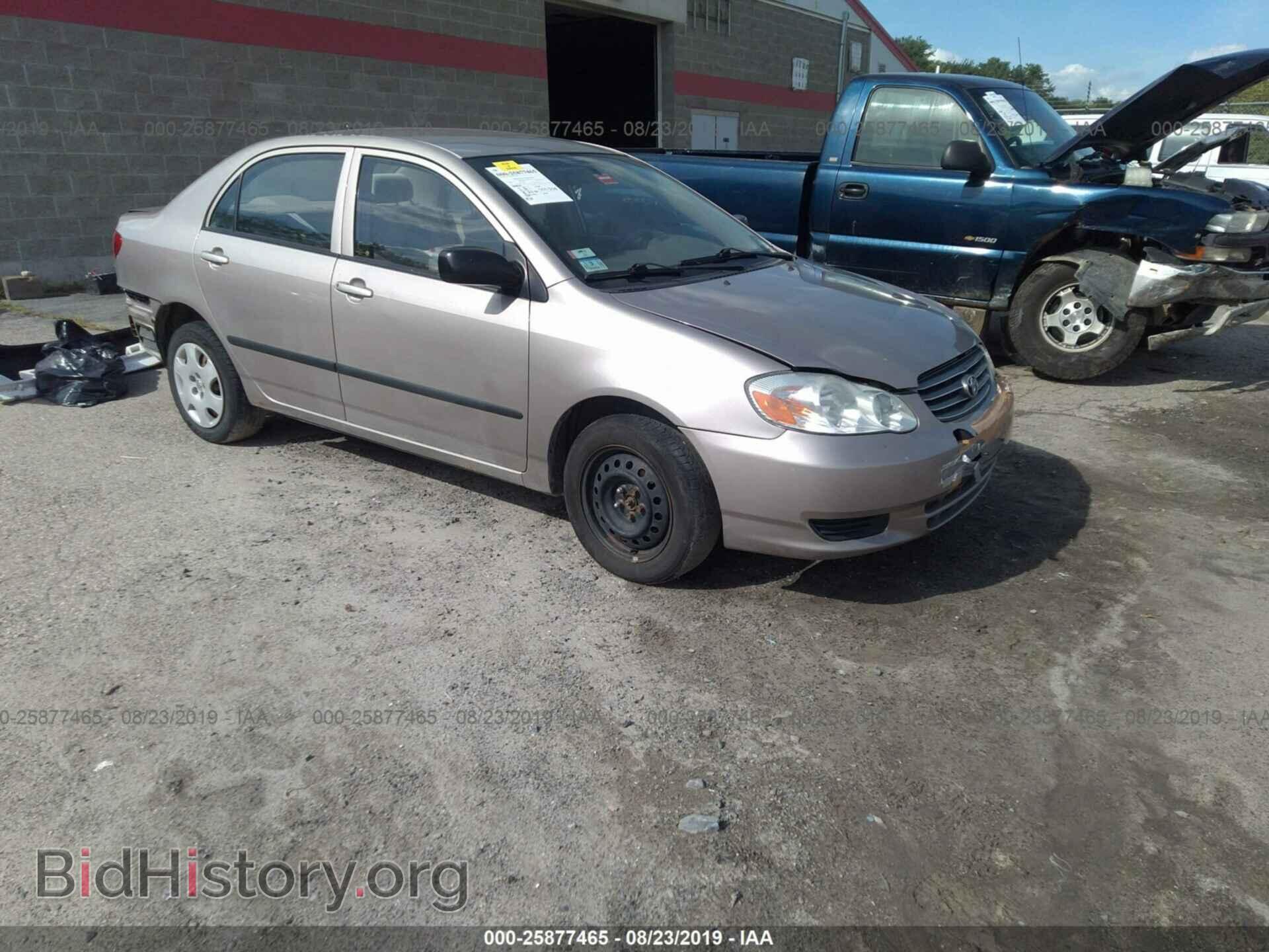 Photo 2T1BR32E03C008005 - TOYOTA COROLLA 2003