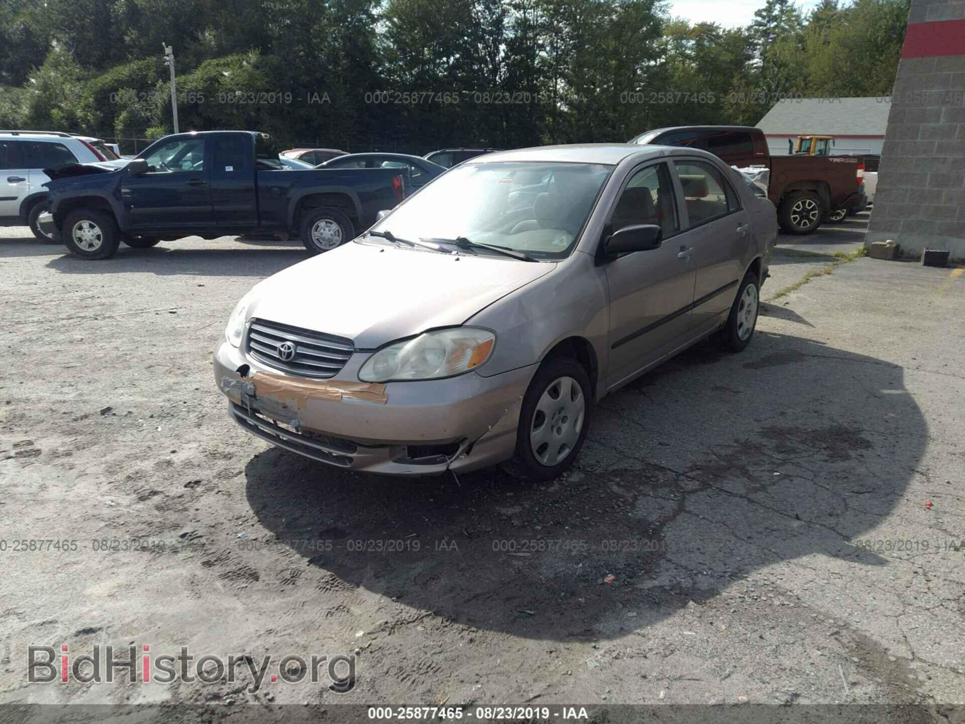 2003 TOYOTA COROLLA - VIN: 2T1BR32E03C008005 - Фото 2