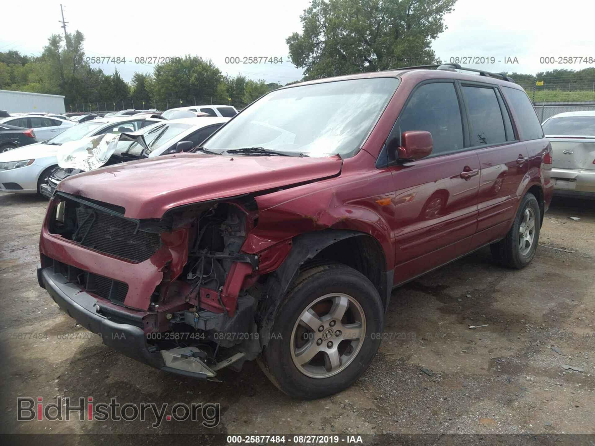 2006 HONDA PILOT - VIN: 5FNYF28476B017649 - Фото 2
