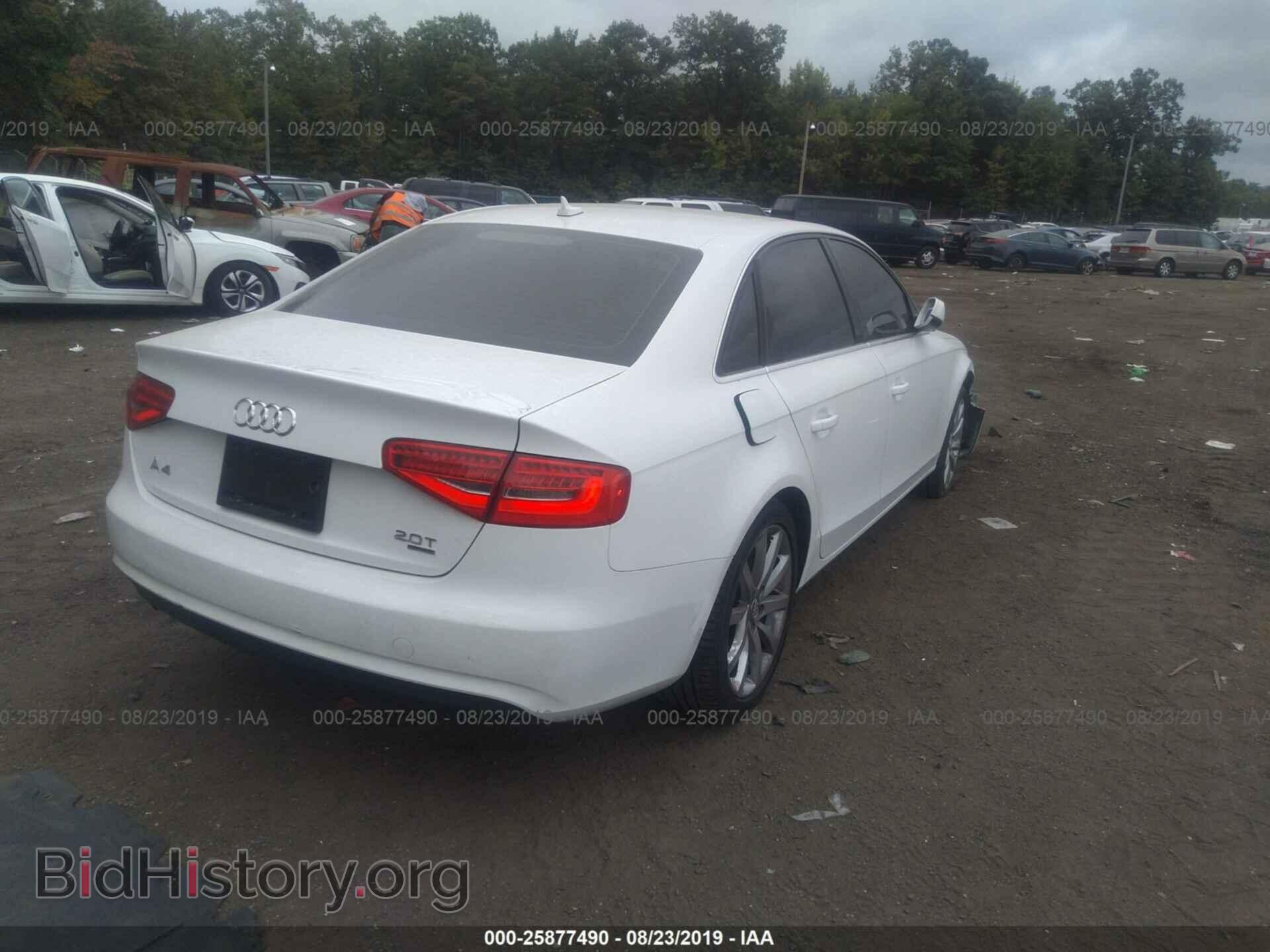 2013 AUDI A4 - VIN: WAUBFAFL6DN050356 - Photo 4