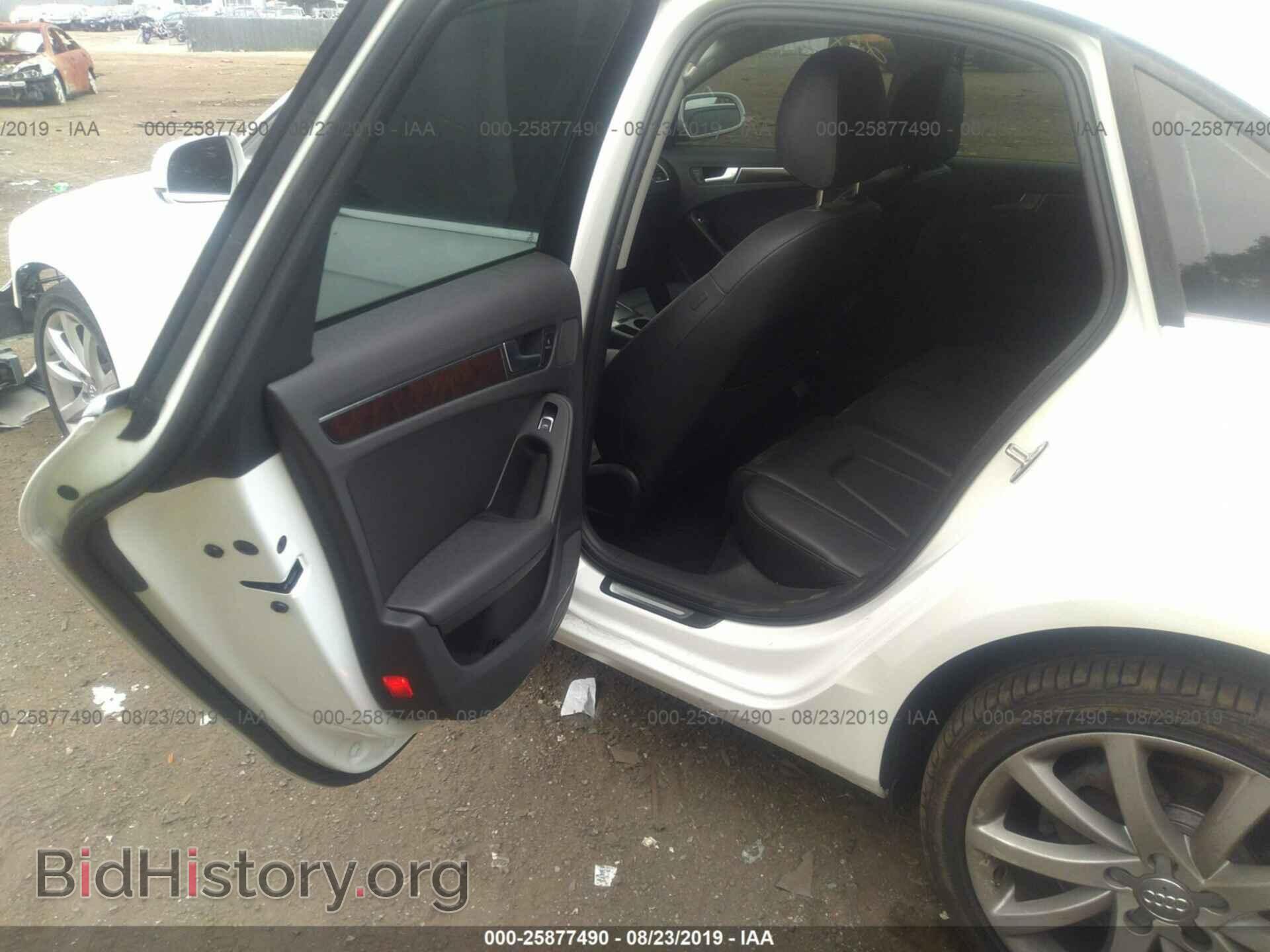 2013 AUDI A4 - VIN: WAUBFAFL6DN050356 - Photo 8