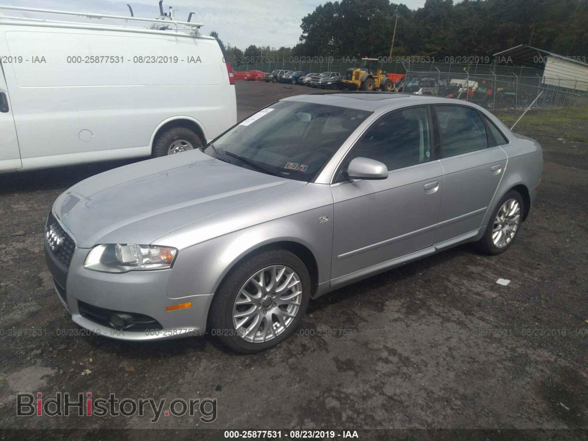 2008 AUDI A4 - VIN: WAUAF78E88A167494 - Фото 2
