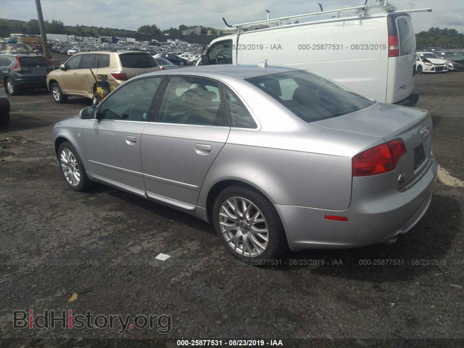 2008 AUDI A4 - VIN: WAUAF78E88A167494 - Фото 3