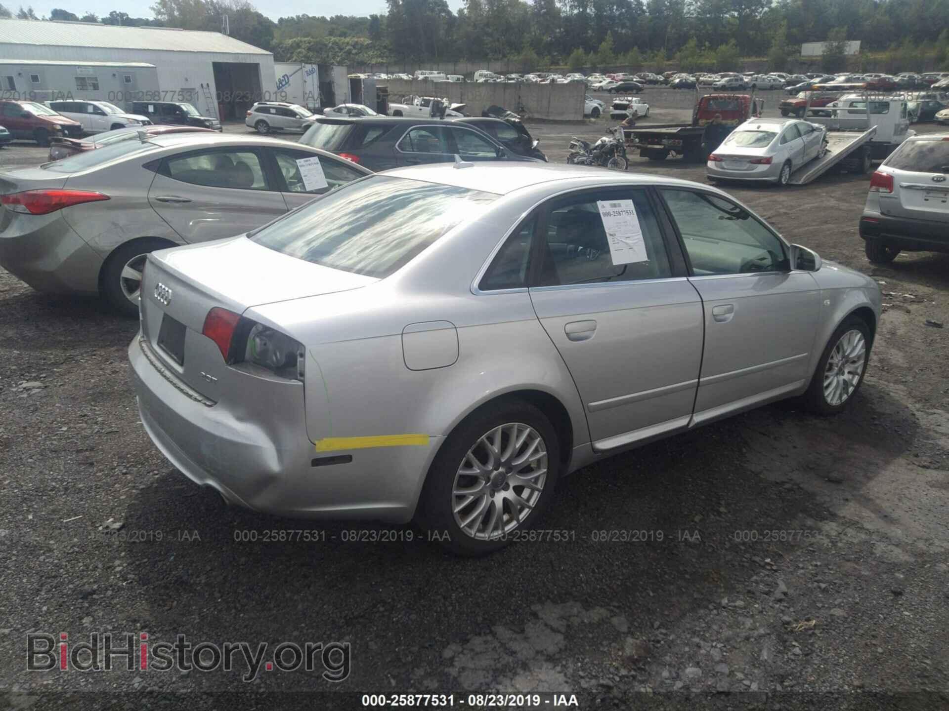 2008 AUDI A4 - VIN: WAUAF78E88A167494 - Фото 4