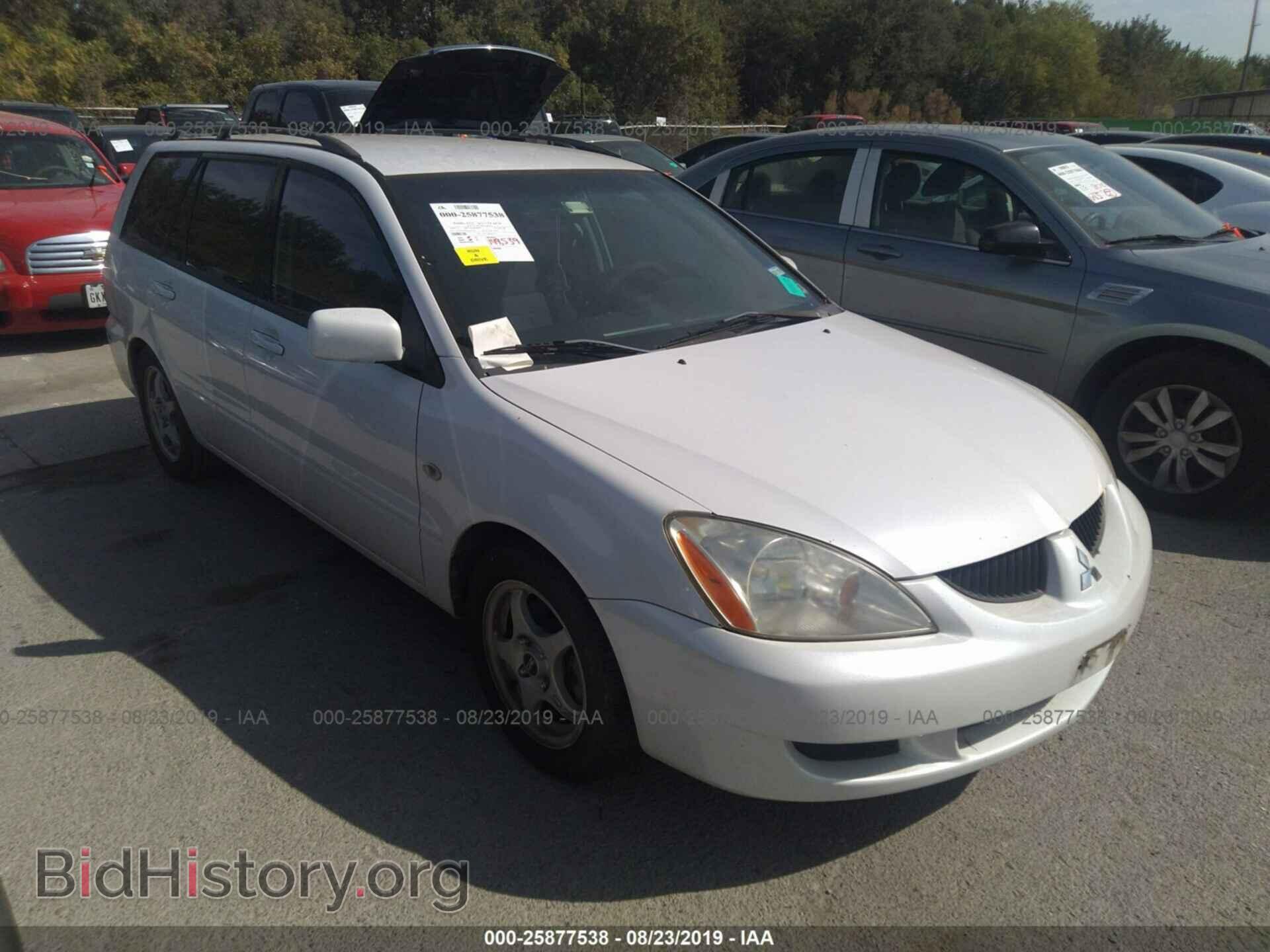 Photo JA3AD29F84U019792 - MITSUBISHI LANCER 2004