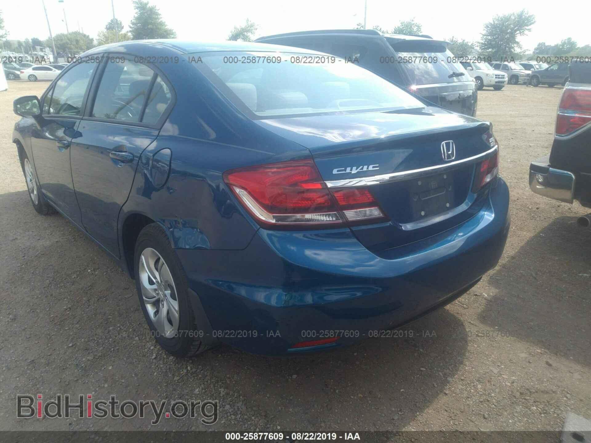 2013 HONDA CIVIC - VIN: 2HGFB2F51DH601892 - Фото 3
