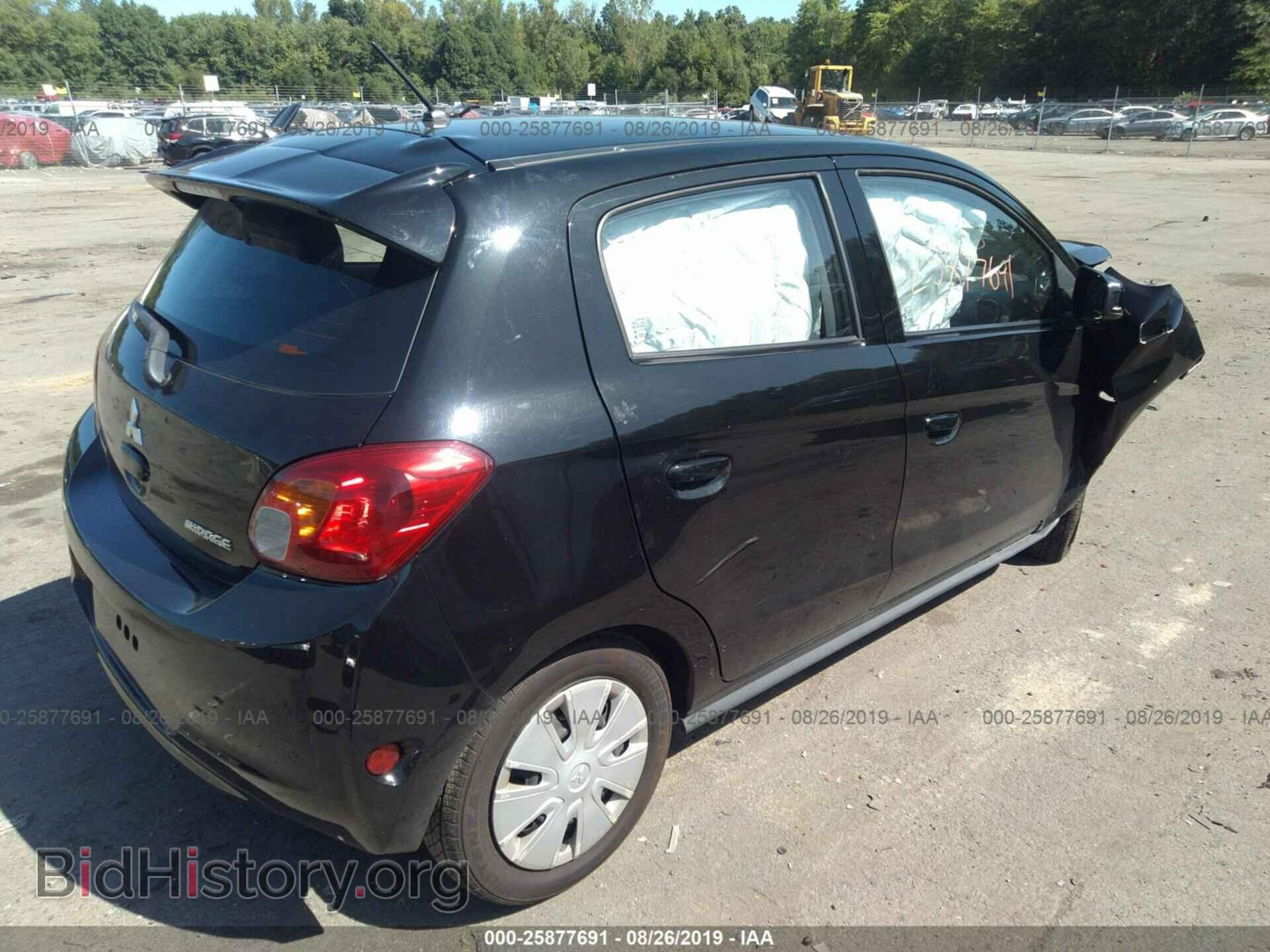 2015 MITSUBISHI MIRAGE - VIN: ML32A3HJ4FH007776 - Фото 4