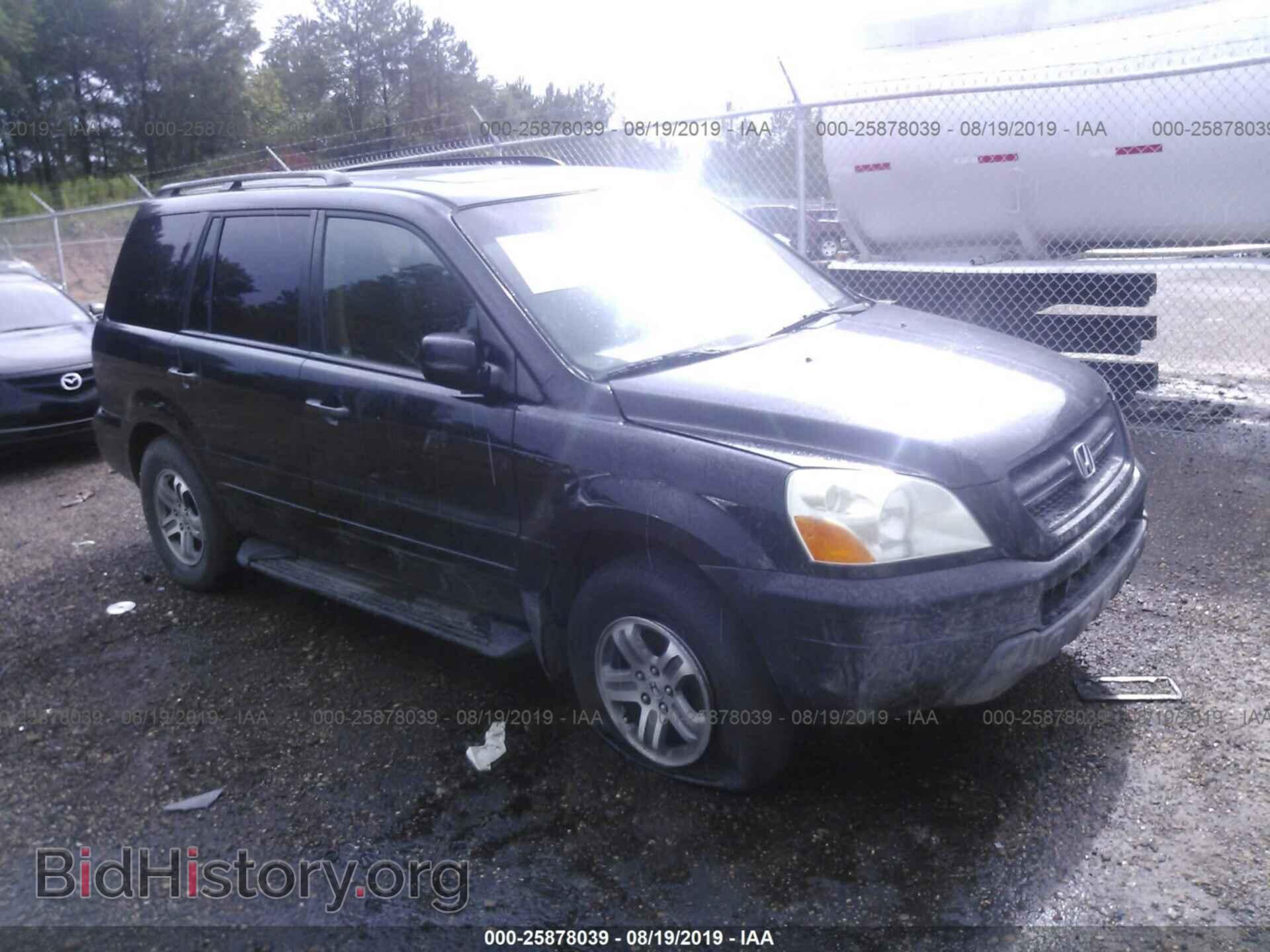 Photo 5FNYF18575B043105 - HONDA PILOT 2005