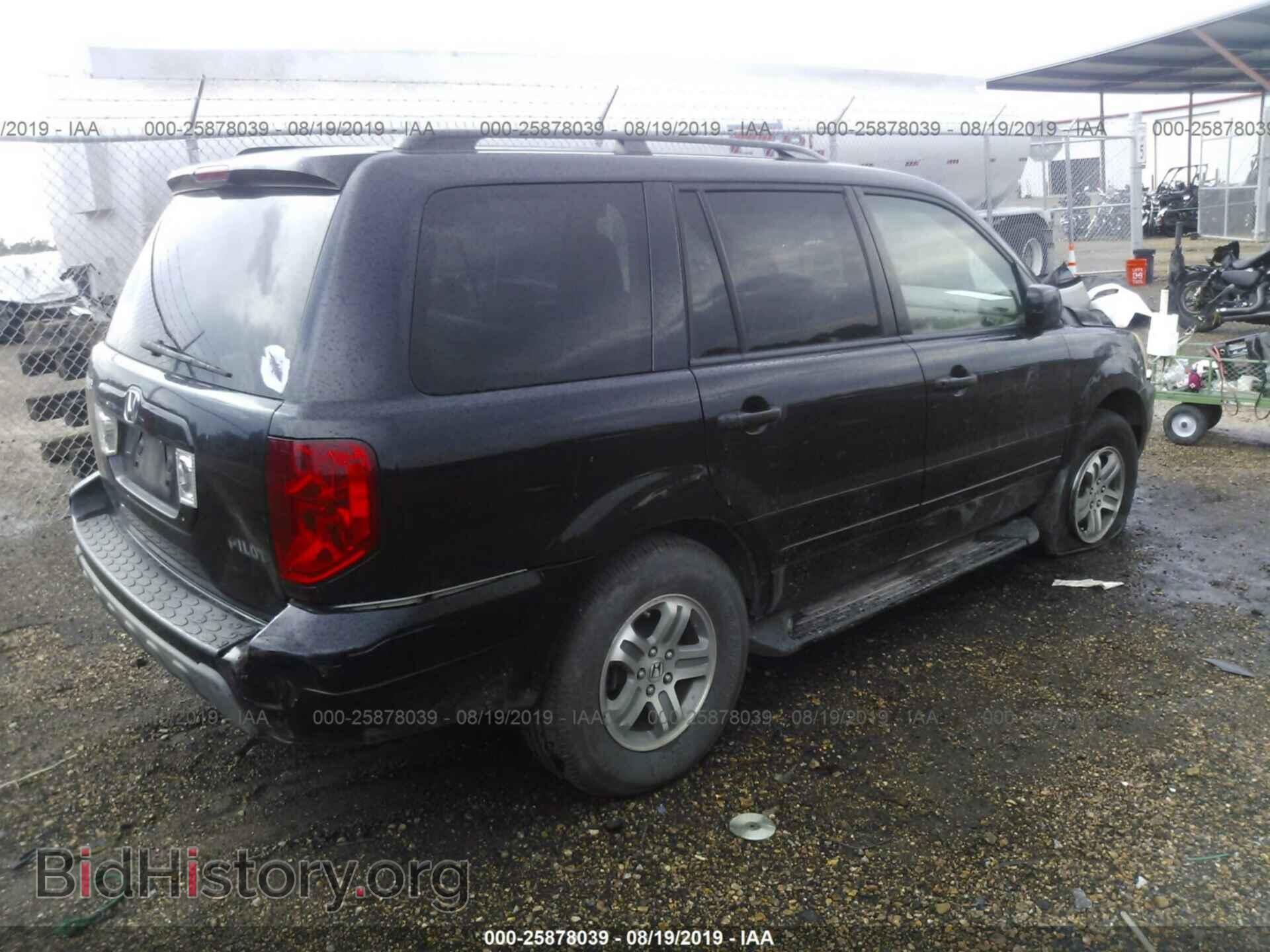 2005 HONDA PILOT - VIN: 5FNYF18575B043105 - Фото 4