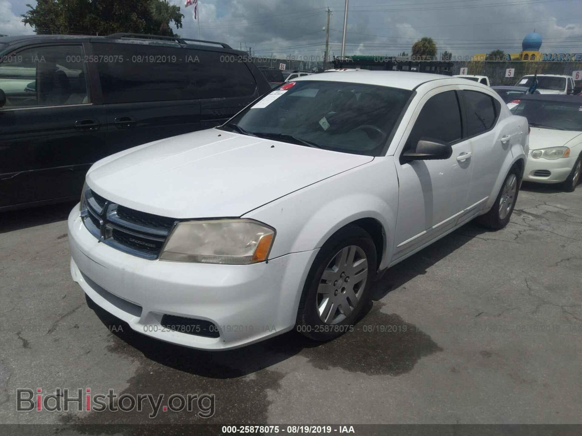 2012 DODGE AVENGER - VIN: 1C3CDZAB3CN133871 - Photo 2