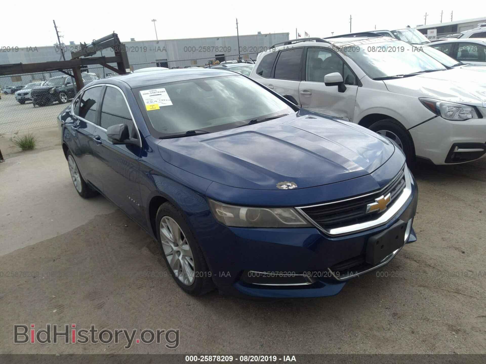 Фотография 1G11Y5SL2EU105262 - CHEVROLET IMPALA 2014