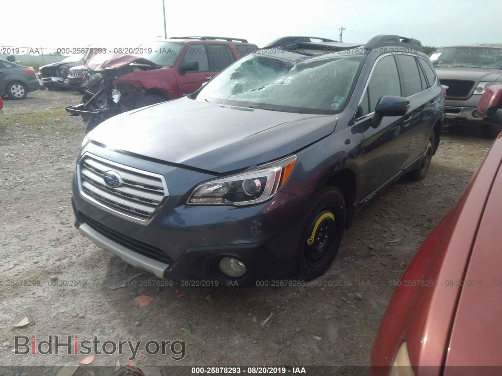 2015 SUBARU OUTBACK - VIN: 4S4BSBLC4F3214058 - Фото 2