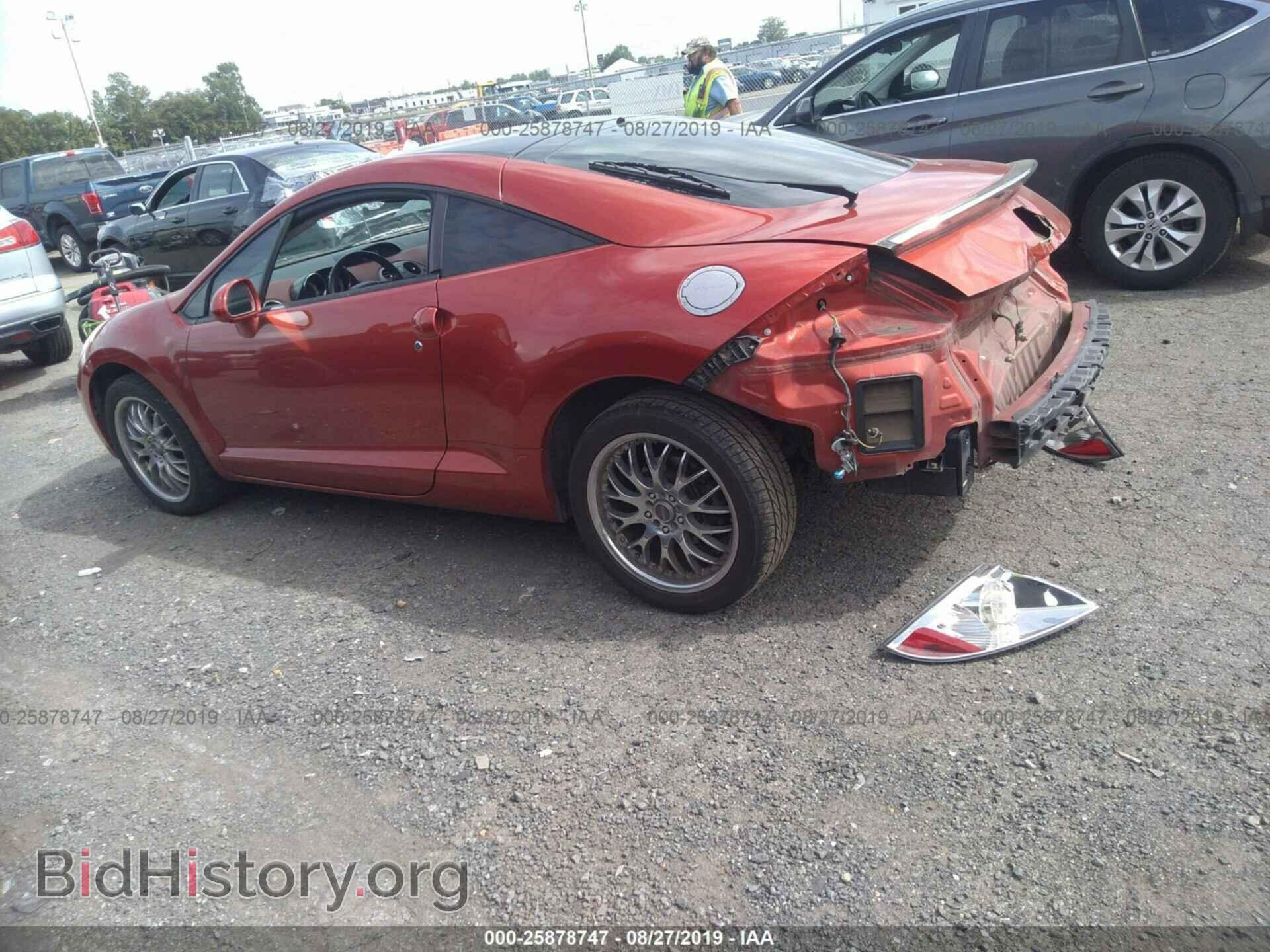 2006 MITSUBISHI ECLIPSE - VIN: 4A3AK34T66E037857 - Фото 3