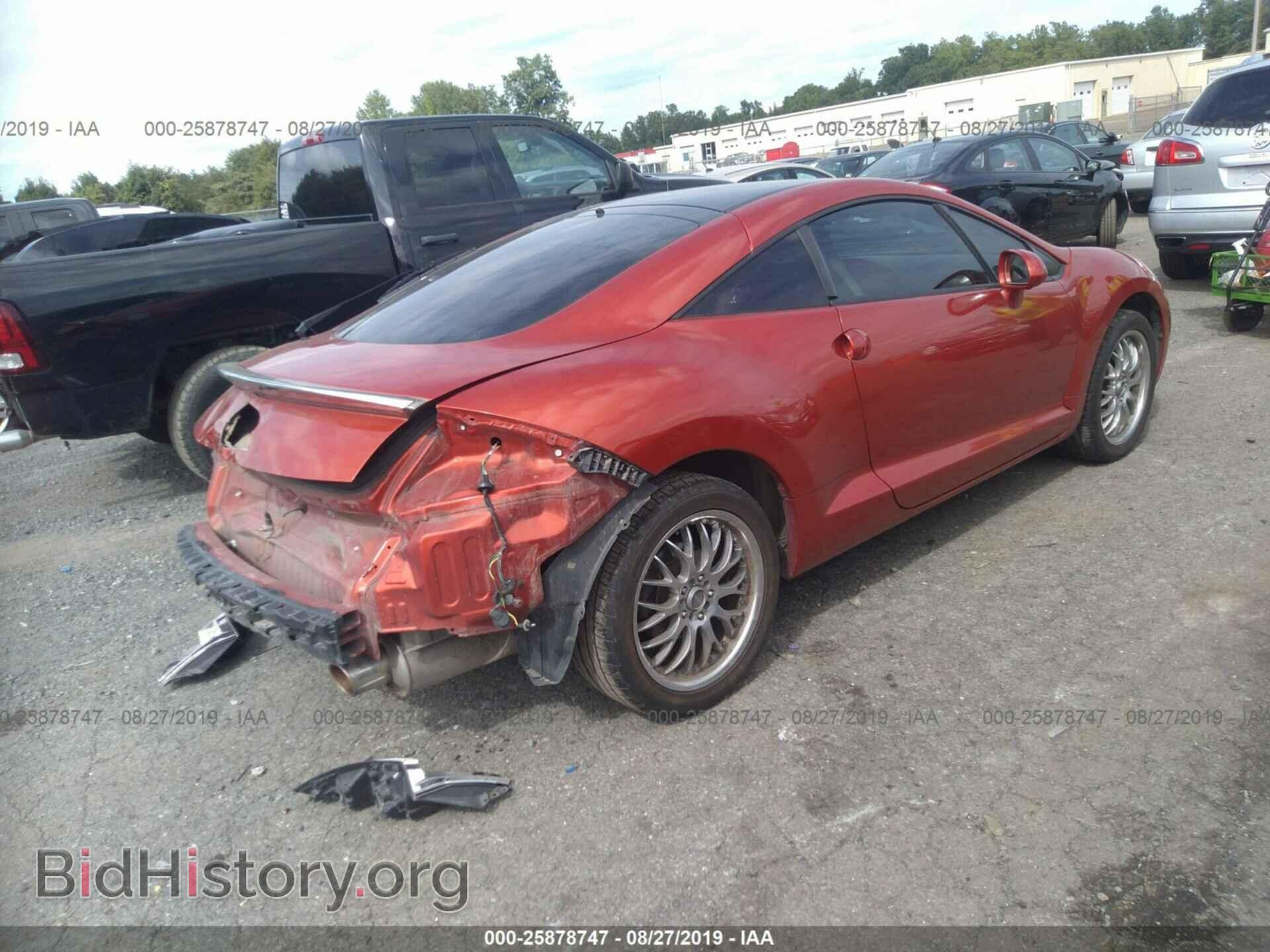 2006 MITSUBISHI ECLIPSE - VIN: 4A3AK34T66E037857 - Фото 4