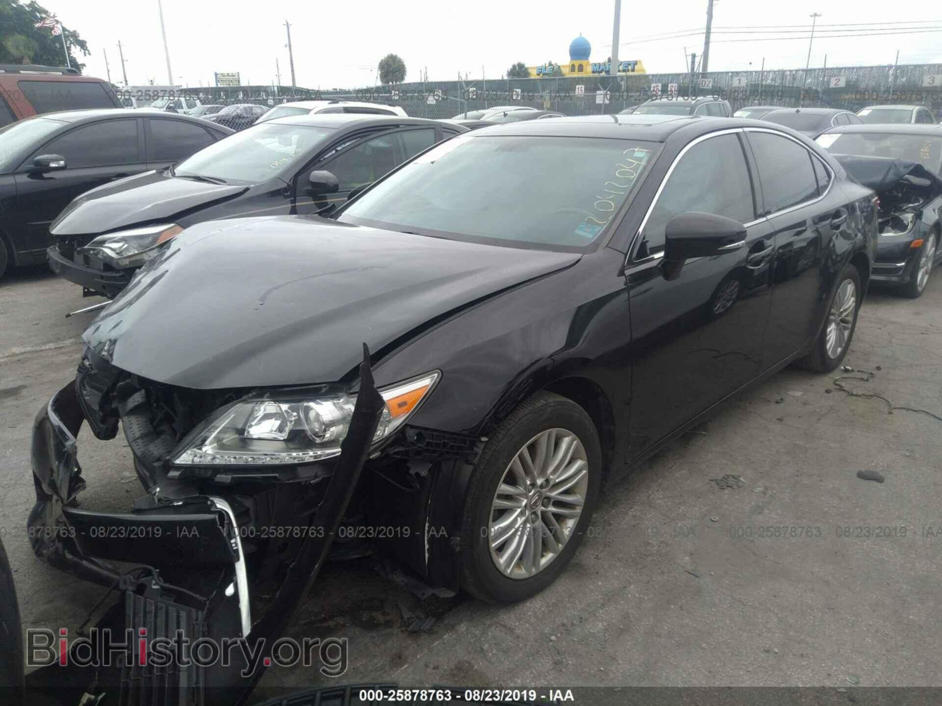 2013 LEXUS ES - VIN: JTHBK1GG8D2042047 - Фото 2