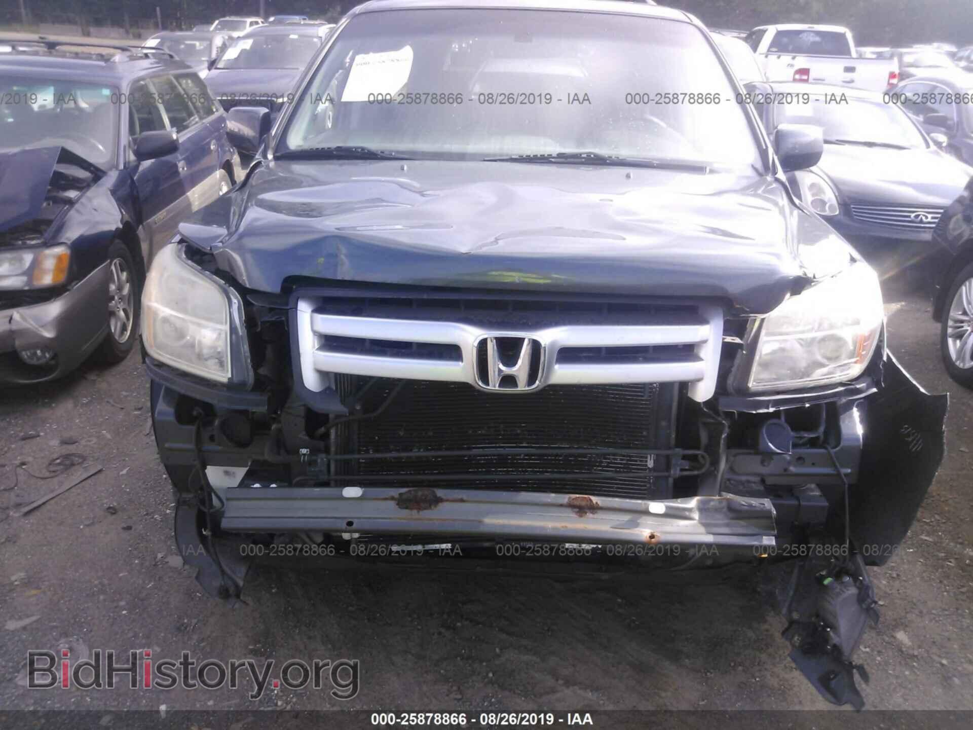 2006 HONDA PILOT - VIN: 5FNYF18546B005283 - Фото 6