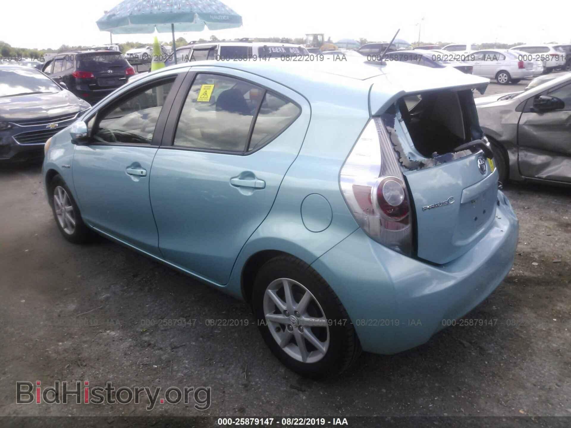 2013 TOYOTA PRIUS C - VIN: JTDKDTB37D1051467 - Фото 3