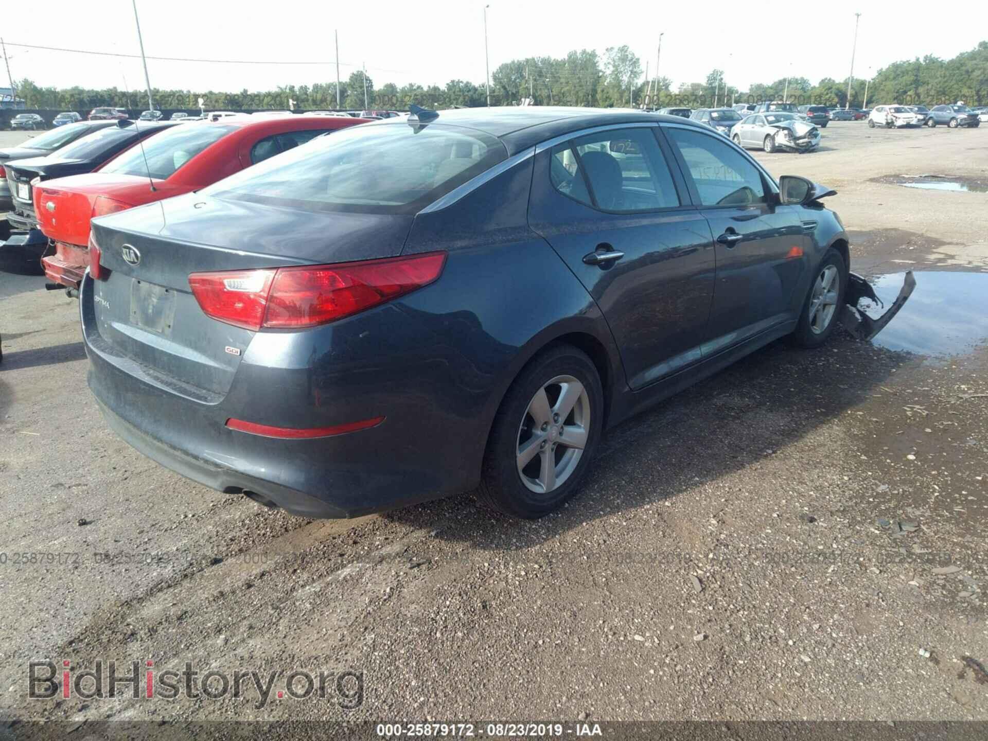 2015 KIA OPTIMA - VIN: KNAGM4A76F5597914 - Фото 4