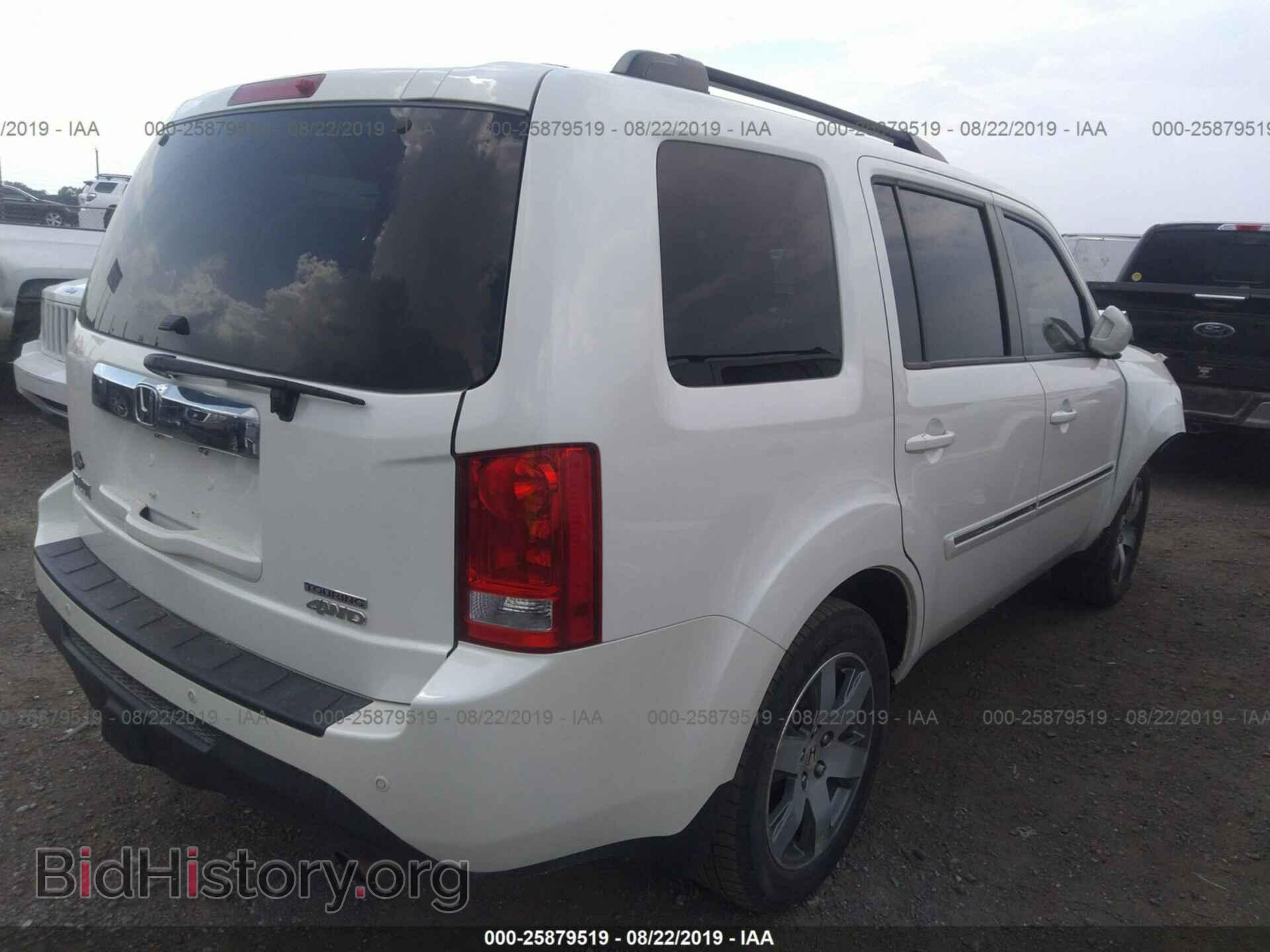 2012 HONDA PILOT - VIN: 5FNYF4H92CB022129 - Фото 4