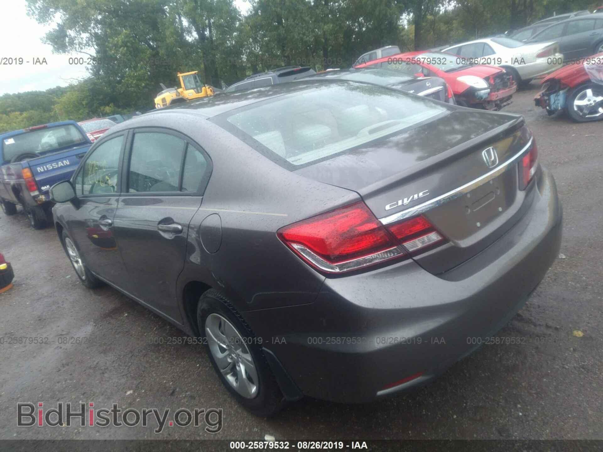 2013 HONDA CIVIC - VIN: 19XFB2F52DE002459 - Фото 3