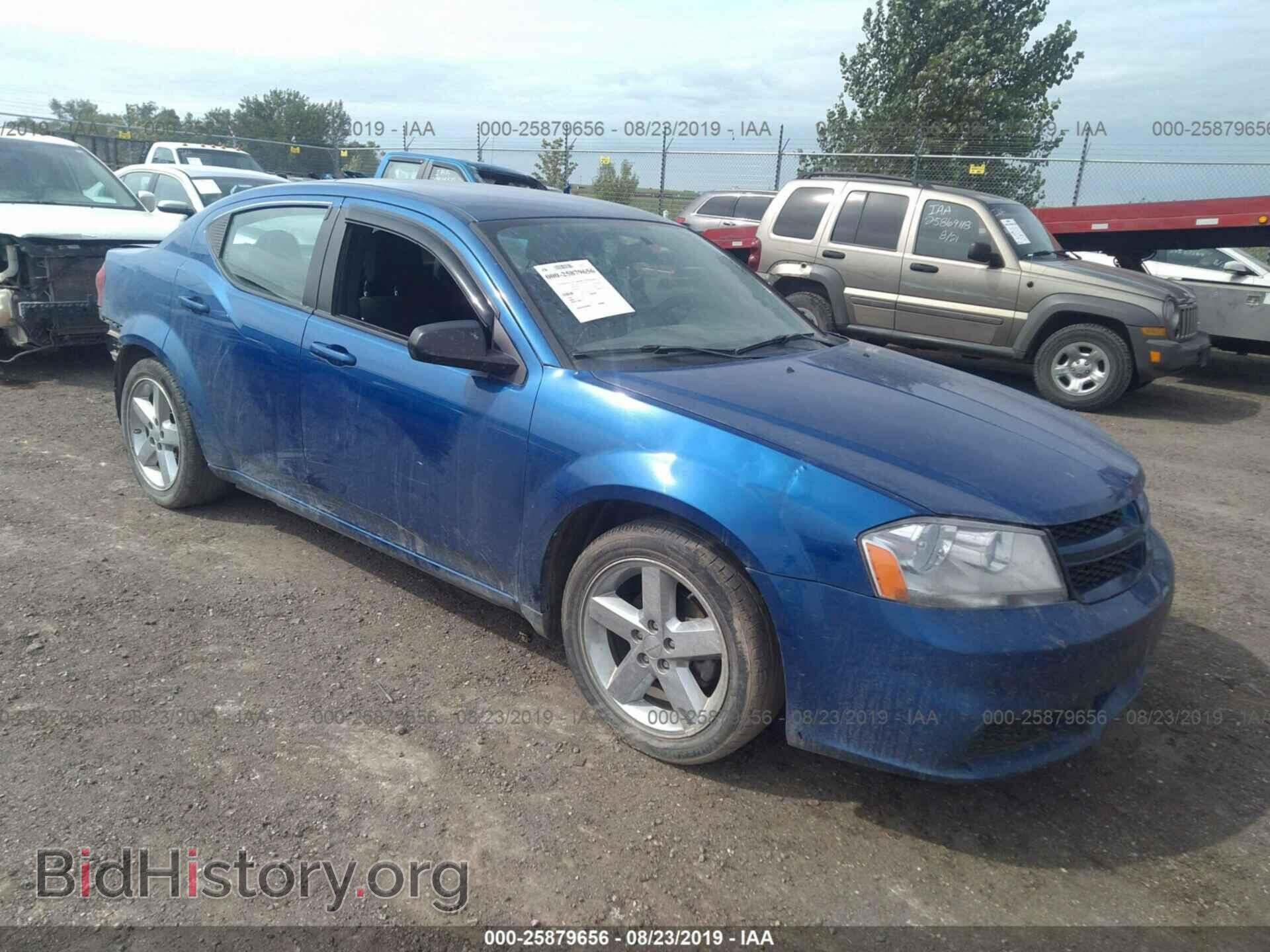 Фотография 1C3CDZAB3DN594473 - DODGE AVENGER 2013