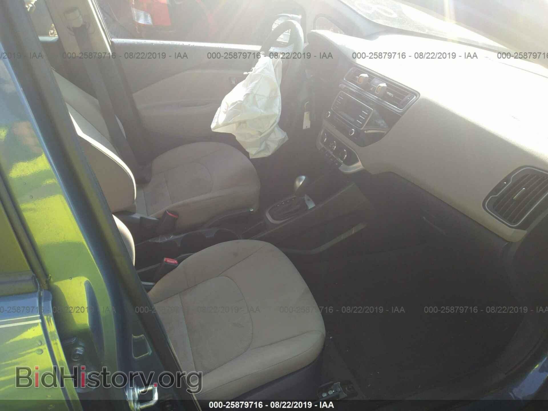 2016 KIA RIO - VIN: KNADM4A39G6680345 - Фото 5