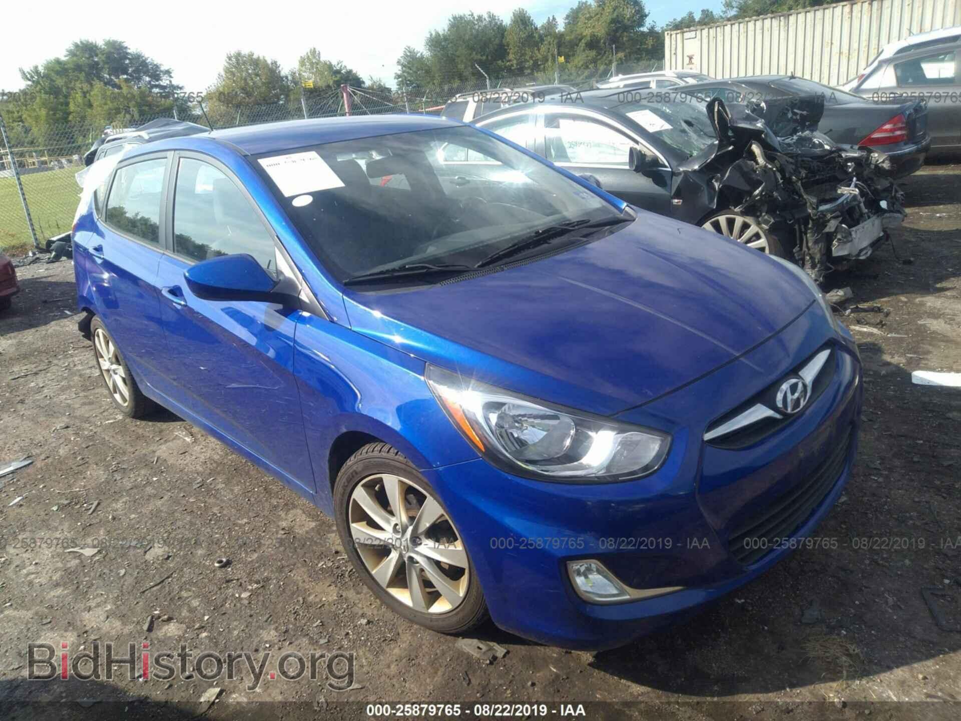Photo KMHCU5AE3CU055897 - HYUNDAI ACCENT 2012