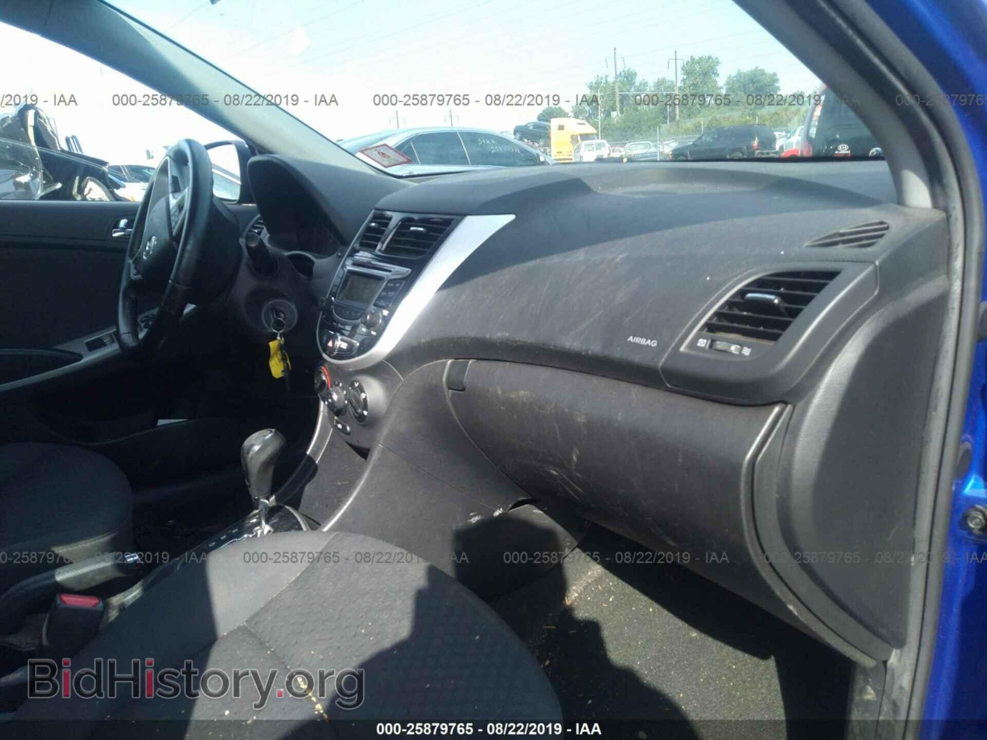 2012 HYUNDAI ACCENT - VIN: KMHCU5AE3CU055897 - Фото 5