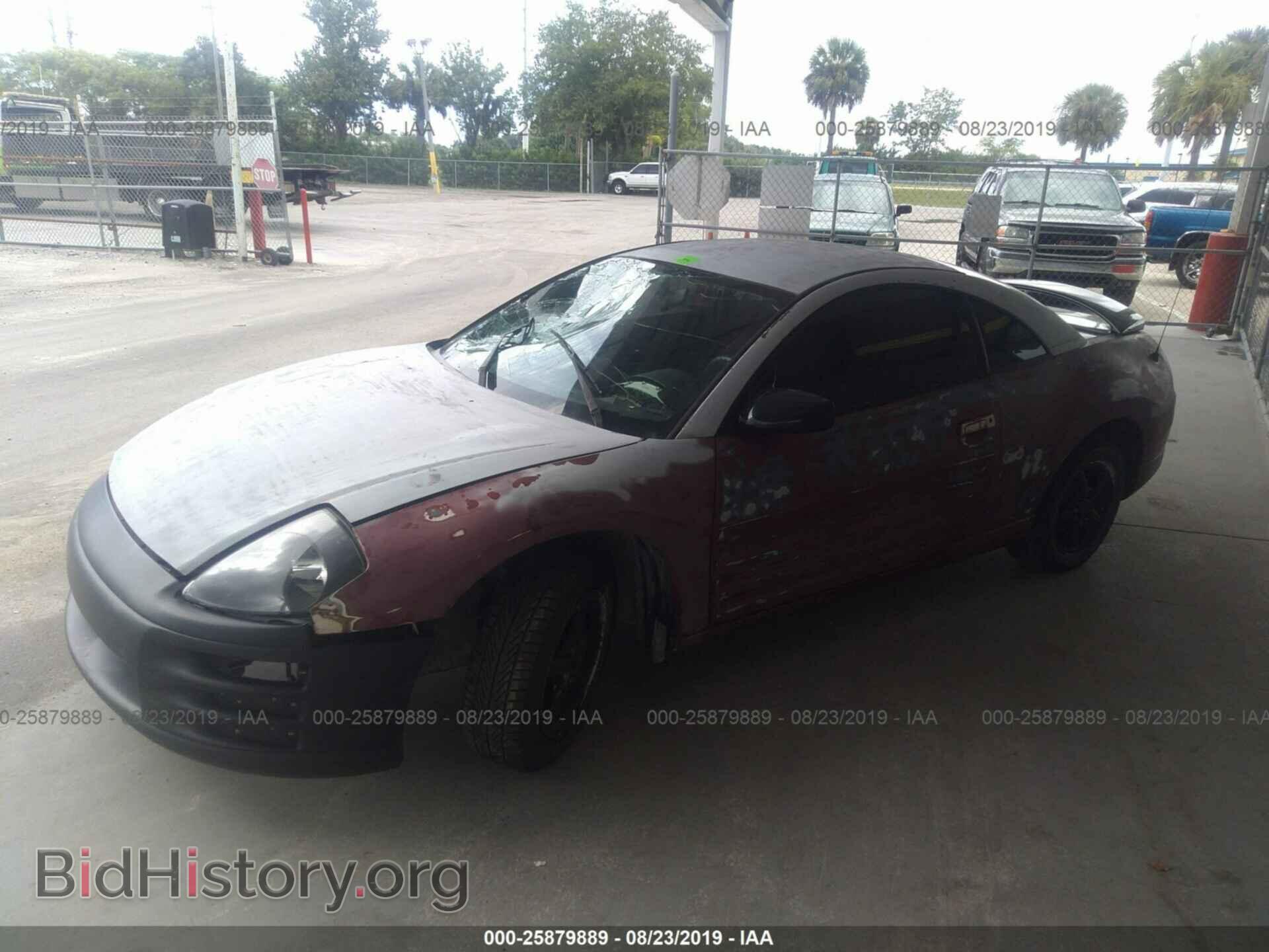 2002 MITSUBISHI ECLIPSE - VIN: 4A3AC34G62E010667 - Photo 2