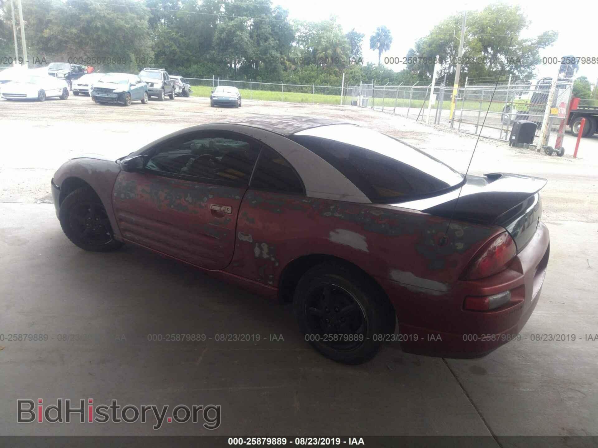 2002 MITSUBISHI ECLIPSE - VIN: 4A3AC34G62E010667 - Photo 3