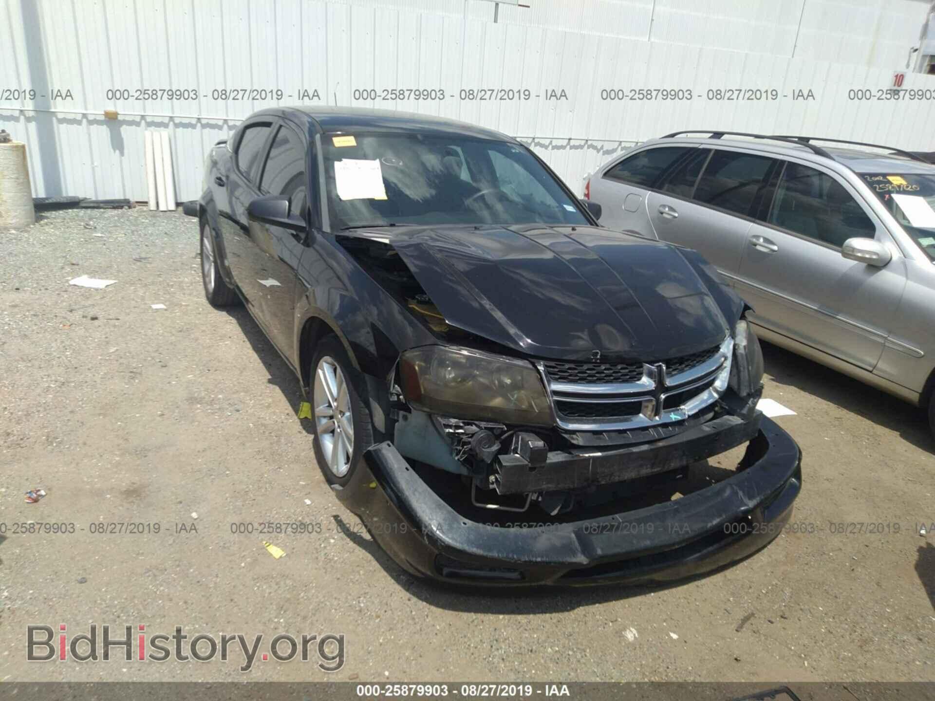 Фотография 1C3CDZAG8CN291070 - DODGE AVENGER 2012