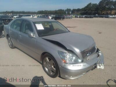 2006 Lexus LS 430, серебристый — VIN JTHBN36F265049945, IAAI