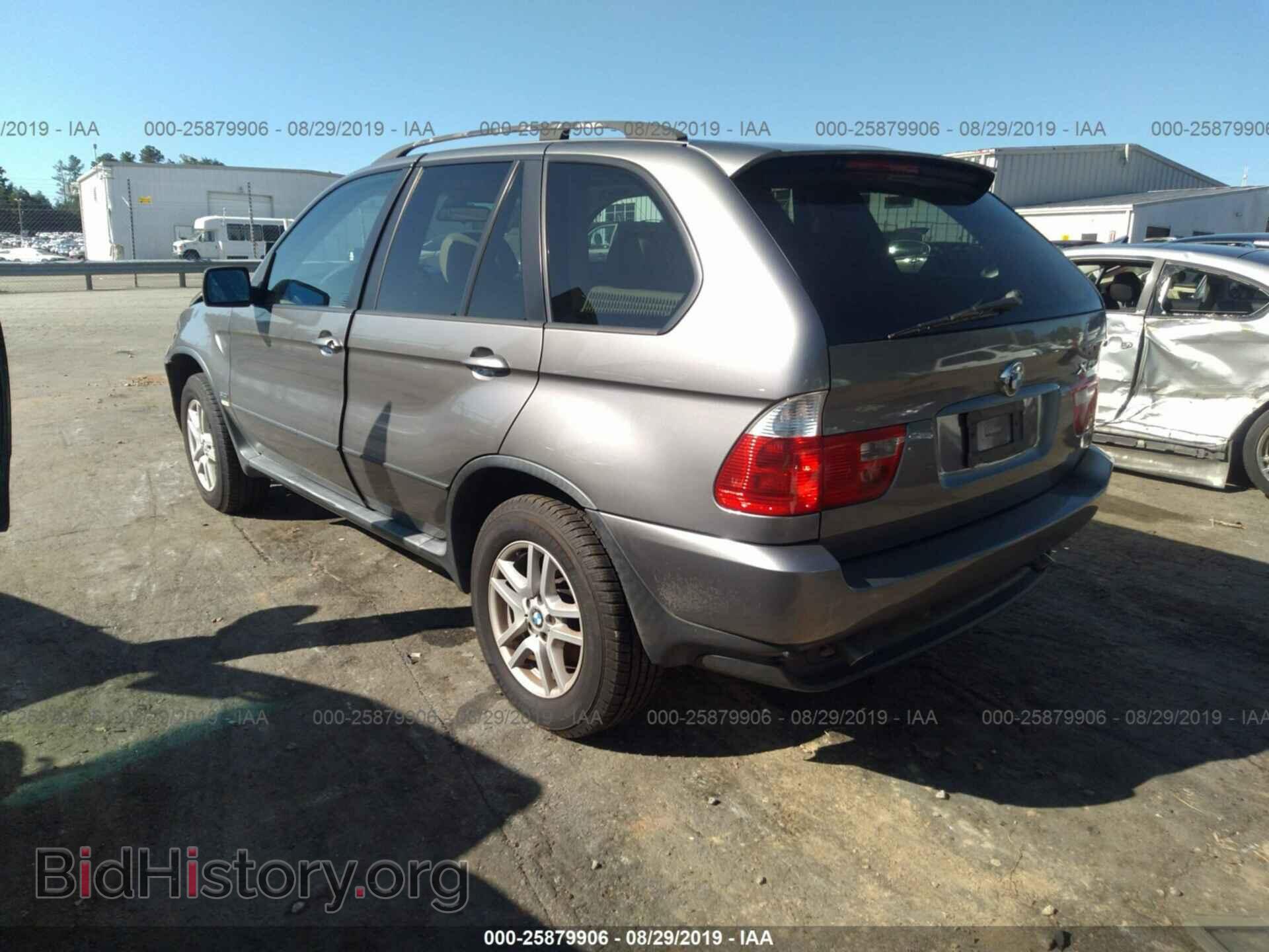 2005 BMW X5 - VIN: 5UXFA13565LY18096 - Фото 3