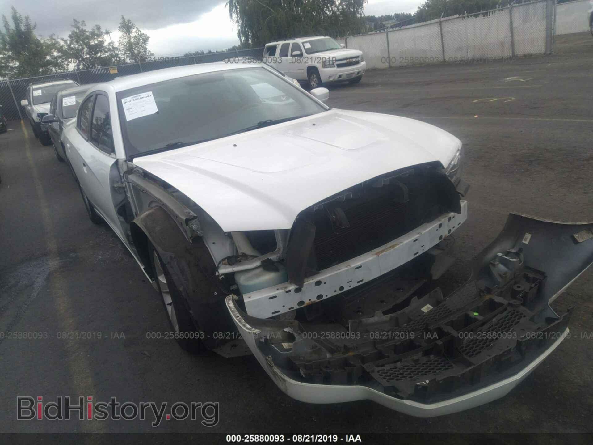 Photo 2C3CDXBGXCH297576 - DODGE CHARGER 2012